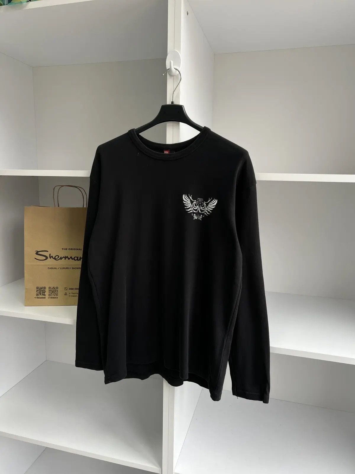 Designer × Diesel × Vintage Vintage Diesel Archival Japanese Long sleeve T-Shirt Size US S / EU 44-46 / 1 - 3 Thumbnail