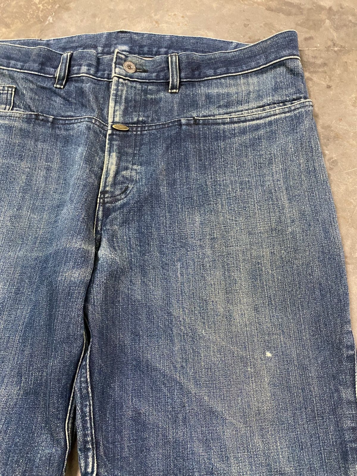 Hysteric Glamour × JNCO Vintage OG Mad Hectic Scout Denim 3 Quarter Jeans act200 Size US 36 / EU 52 - 12 Thumbnail