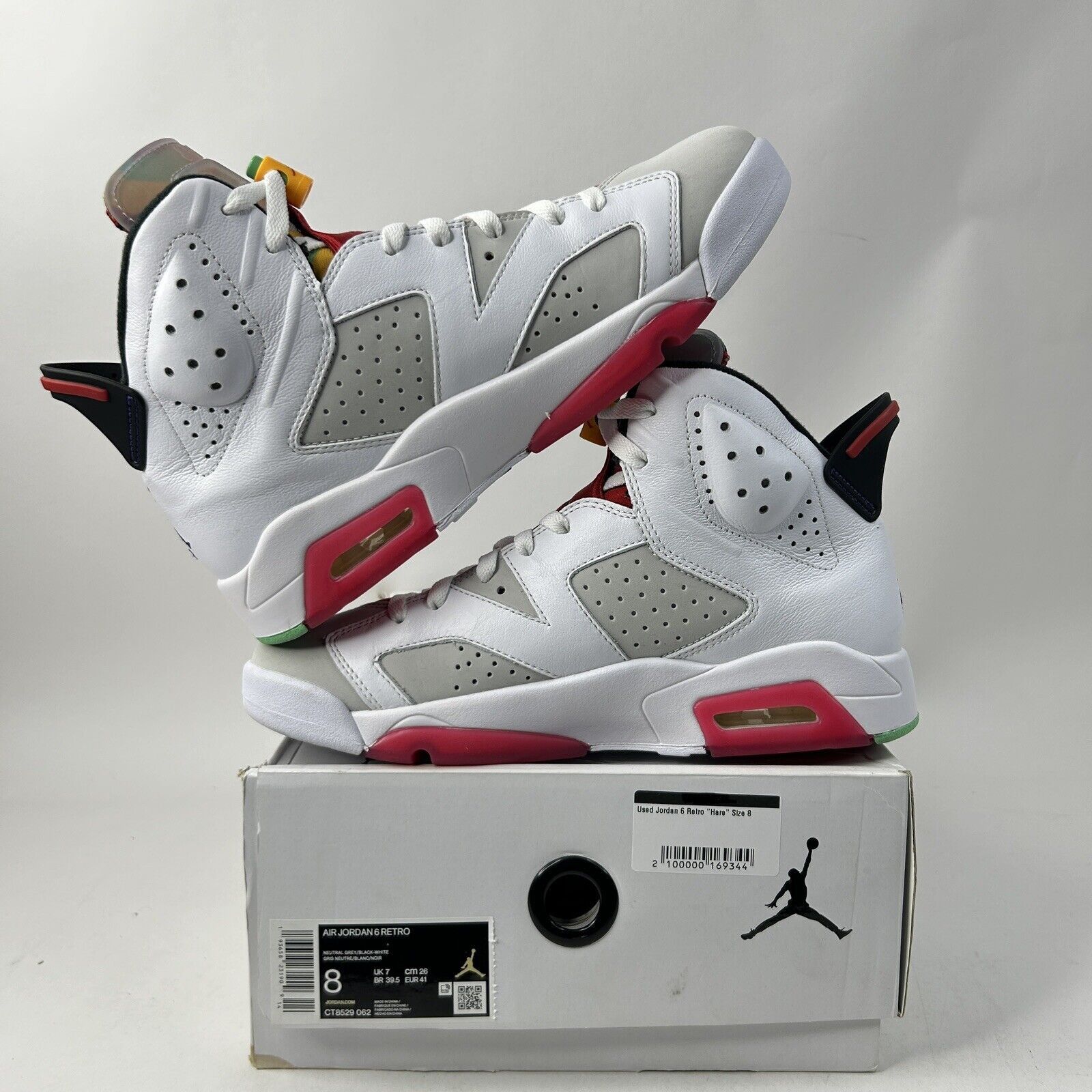 Nike Nike Shoes Air Jordan 6 Retro “Hare" 2024 Size US 8 / EU 41 - 3 Thumbnail