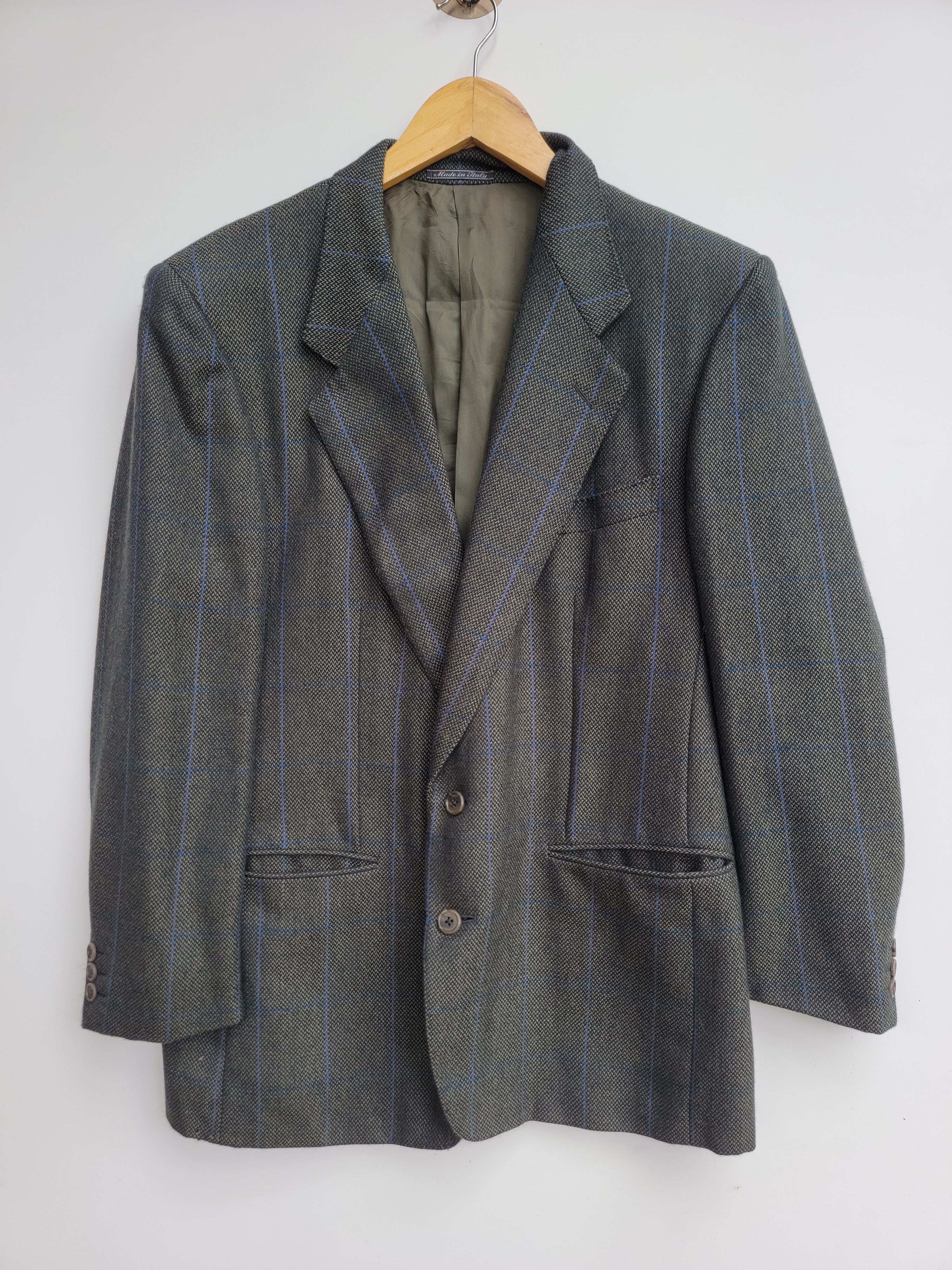 Ermenegildo Zegna Emmenegildo Zega Wool Blazer Jacket Size US M / EU 48-50 / 2 - 1 Thumbnail