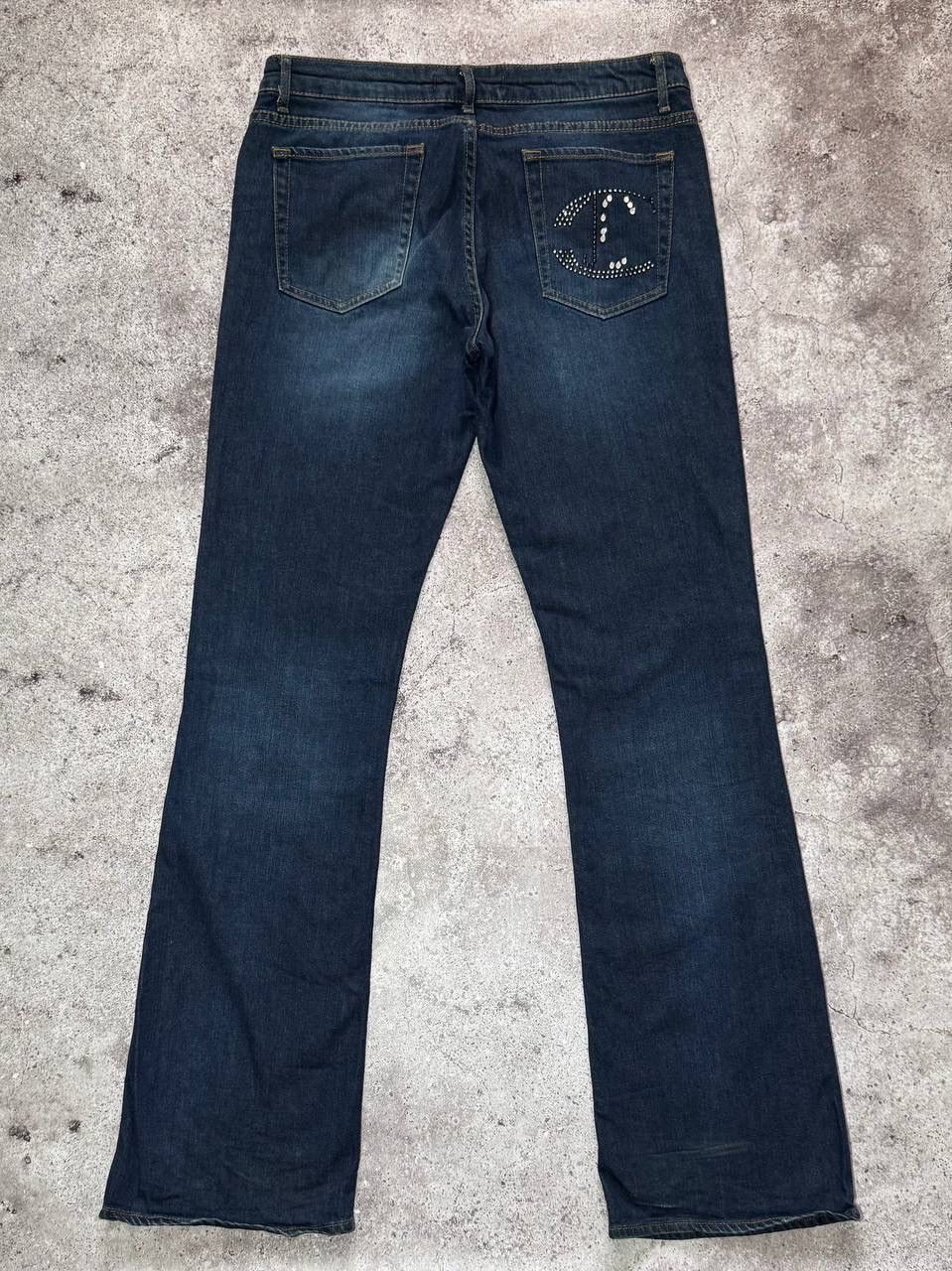 Just Cavalli Just Cavalli Roberto Vintage Embroidered Pocket Denim Jeans Size US 32 / EU 48 - 5 Thumbnail