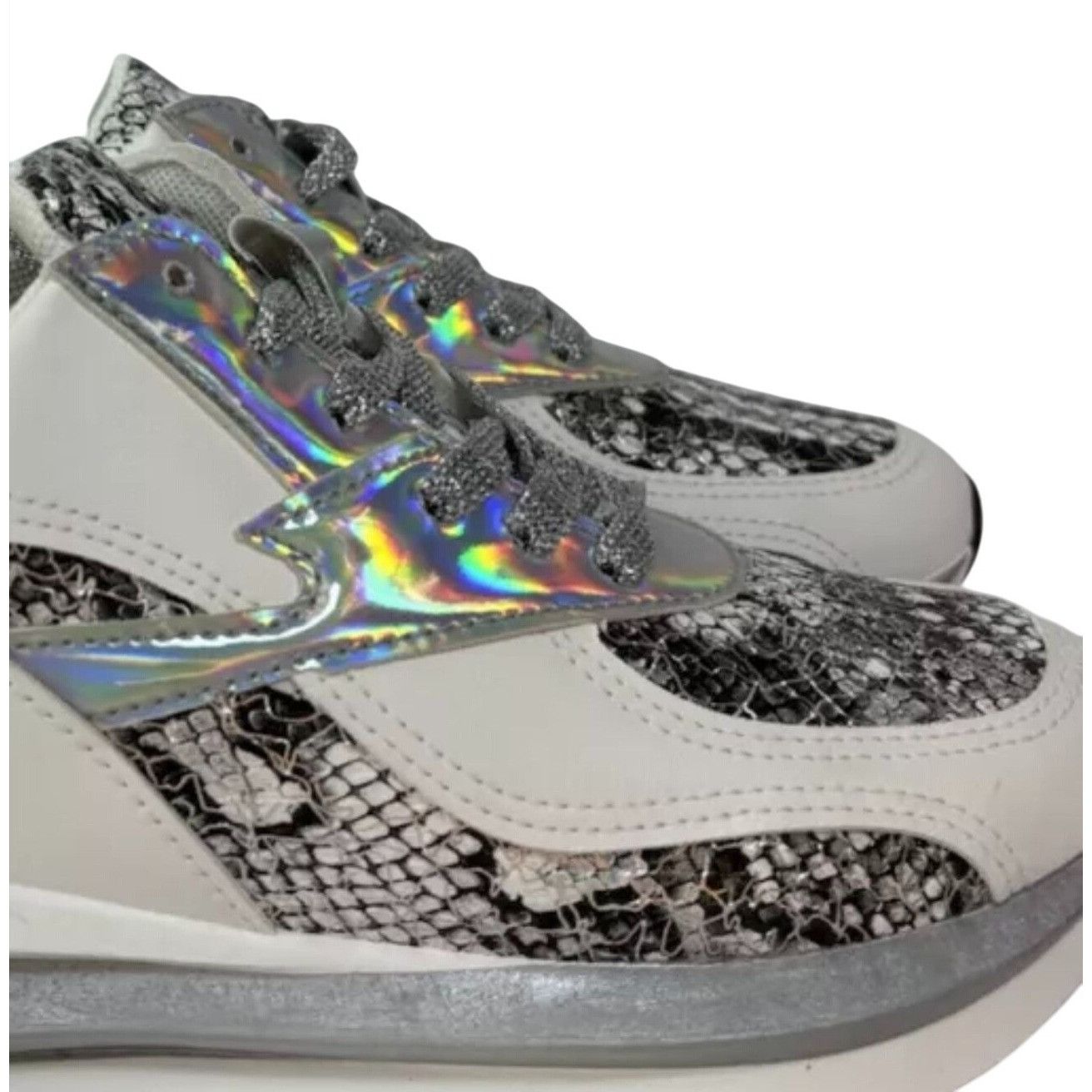 Other UNILADY / Franky-2 / Sneaker / Reflective & Snakeskin / Patt Size US 9 / IT 39 - 6 Thumbnail