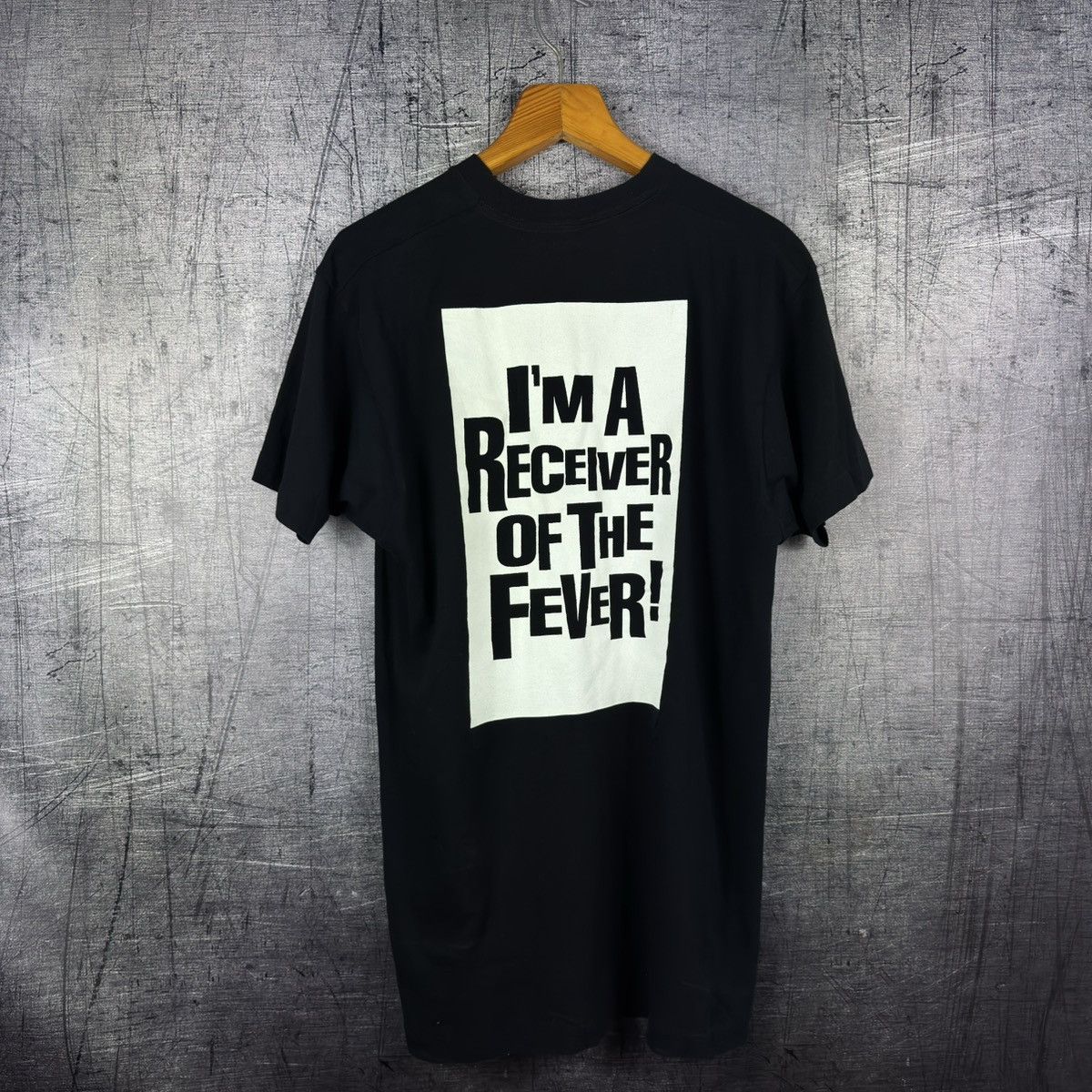 Band Tees RARE 90s Black bone fever metal band t shirt single stitch Size US L / EU 52-54 / 3 - 8 Thumbnail
