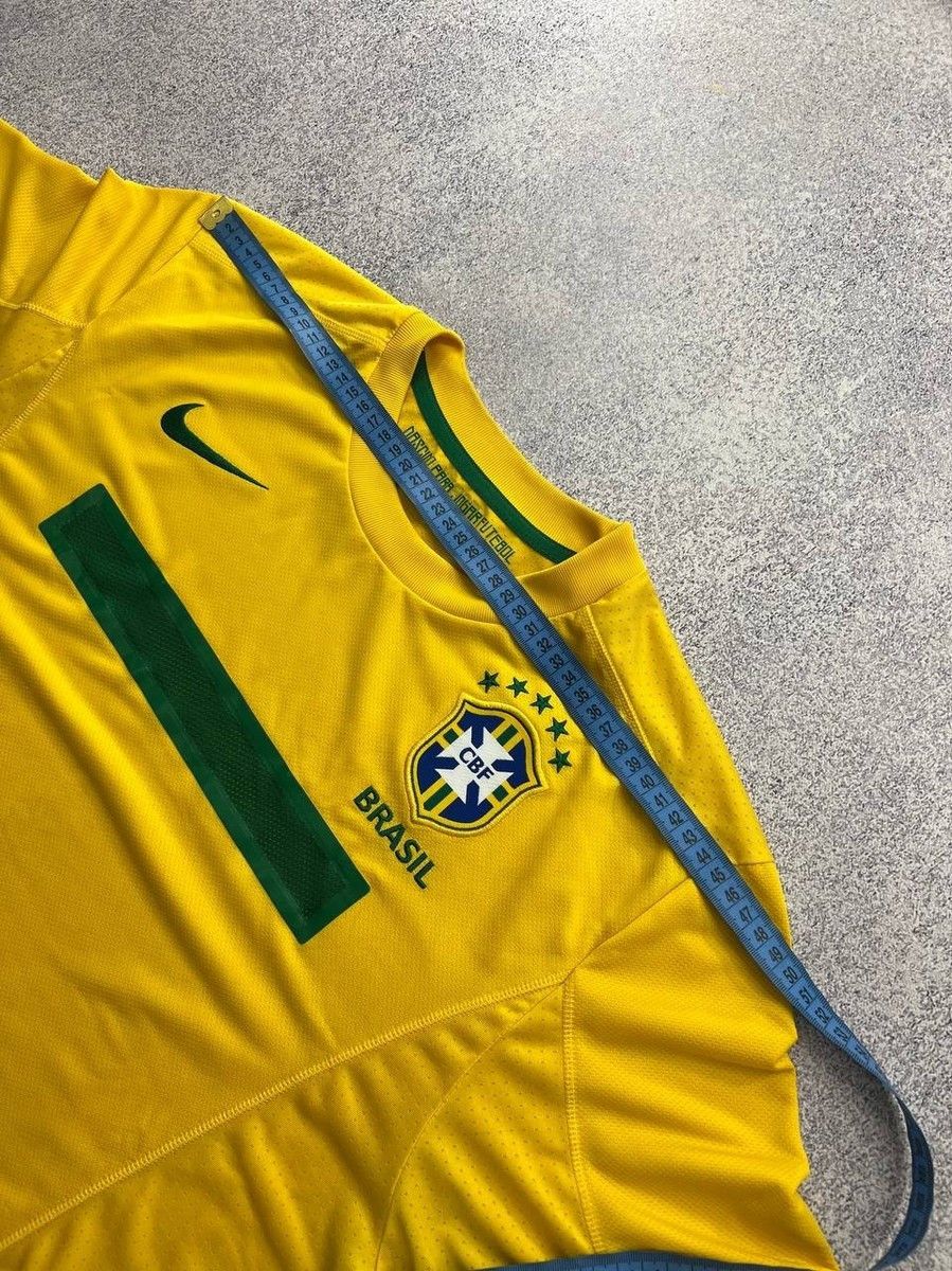 Nike Brazil National Team Nike Dri-FIT Jersey L 405504-703 Size US L / EU 52-54 / 3 - 10 Thumbnail