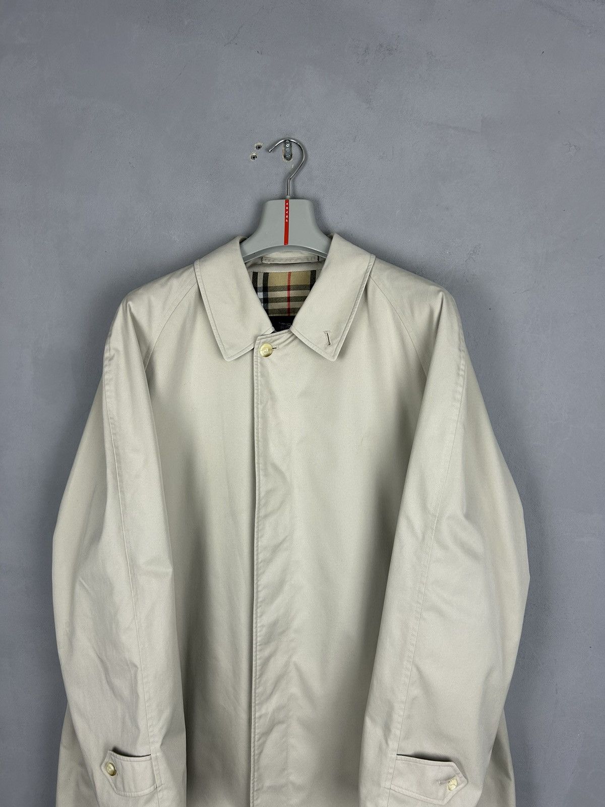 Burberry Burberry London Trench Coat Nova Check Beige Made in England Size US XXL / EU 58 / 5 - 2 Thumbnail