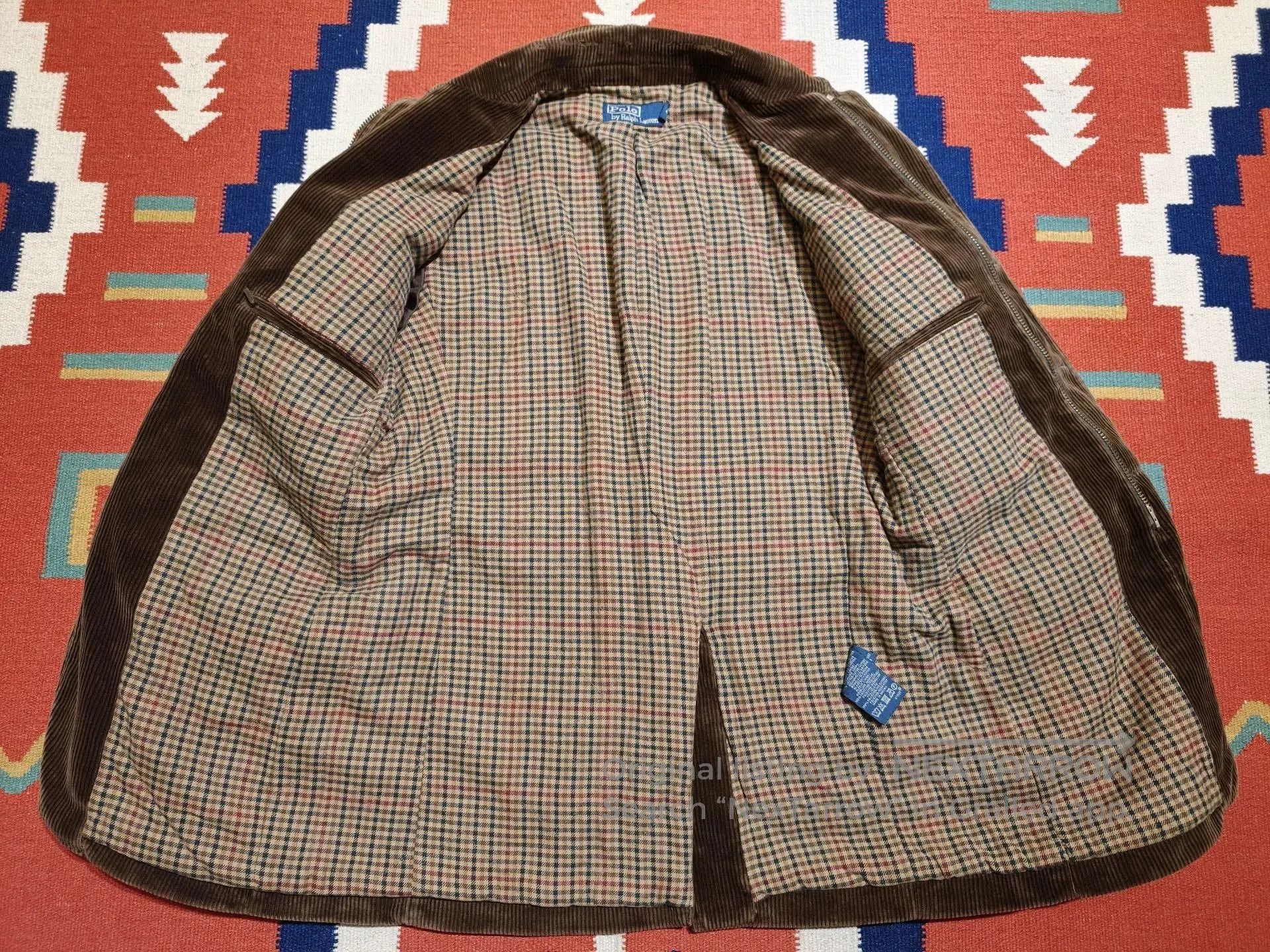 RRL Ralph Lauren RRL Ralph Lauren Corduroy Leather Trim Jacket. Size US S / EU 44-46 / 1 - 7 Thumbnail