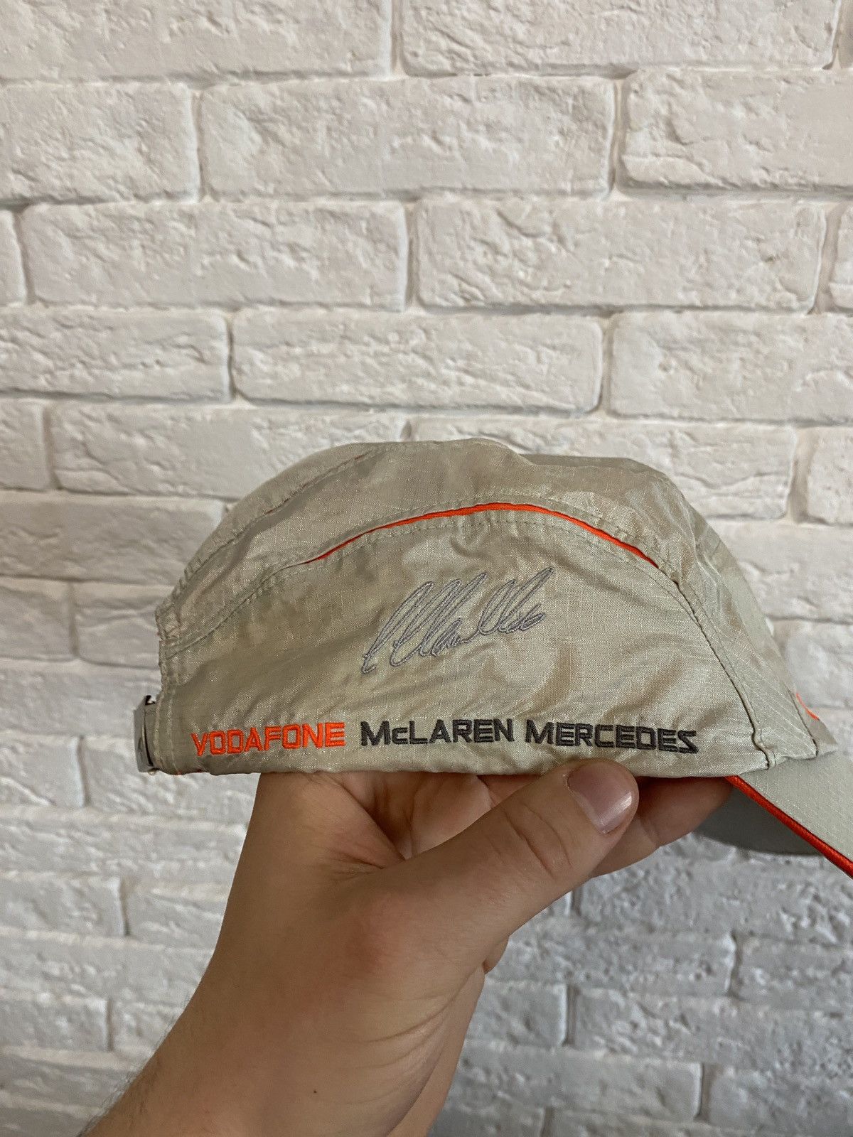 Malcolm McLaren × Vintage Vintage Cap Malcom McLaren Mercedes 5 panel Size ONE SIZE - 2 Thumbnail