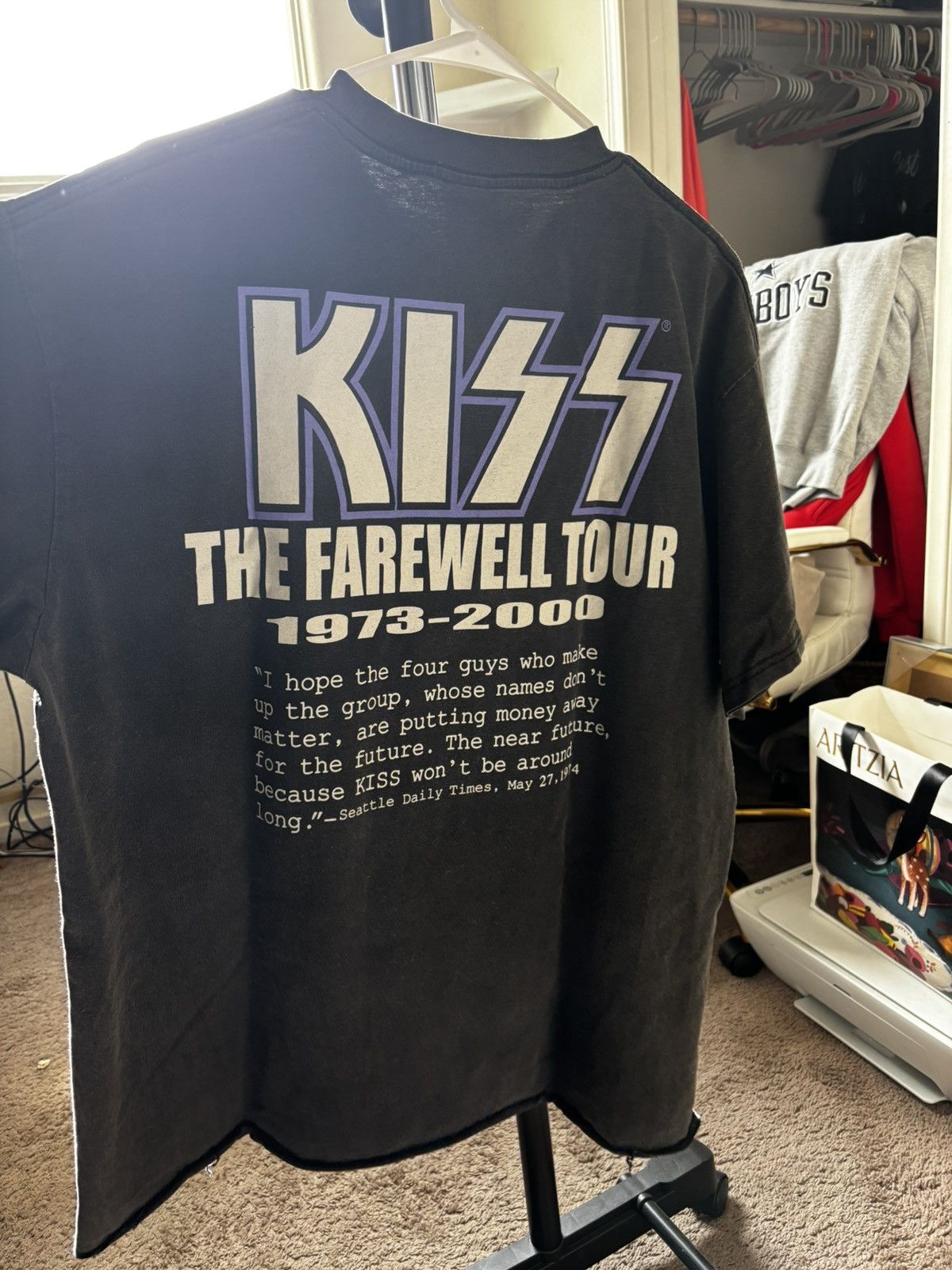 Giant Kiss Farewell Tour Vintage Shirt Size US L / EU 52-54 / 3 - 3 Thumbnail