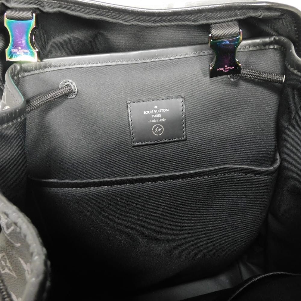 Fragment Design × Louis Vuitton LOUIS VUITTON Backpack Fragment Hiroshi Fujiwara Eclipse Size ONE SIZE - 8 Thumbnail
