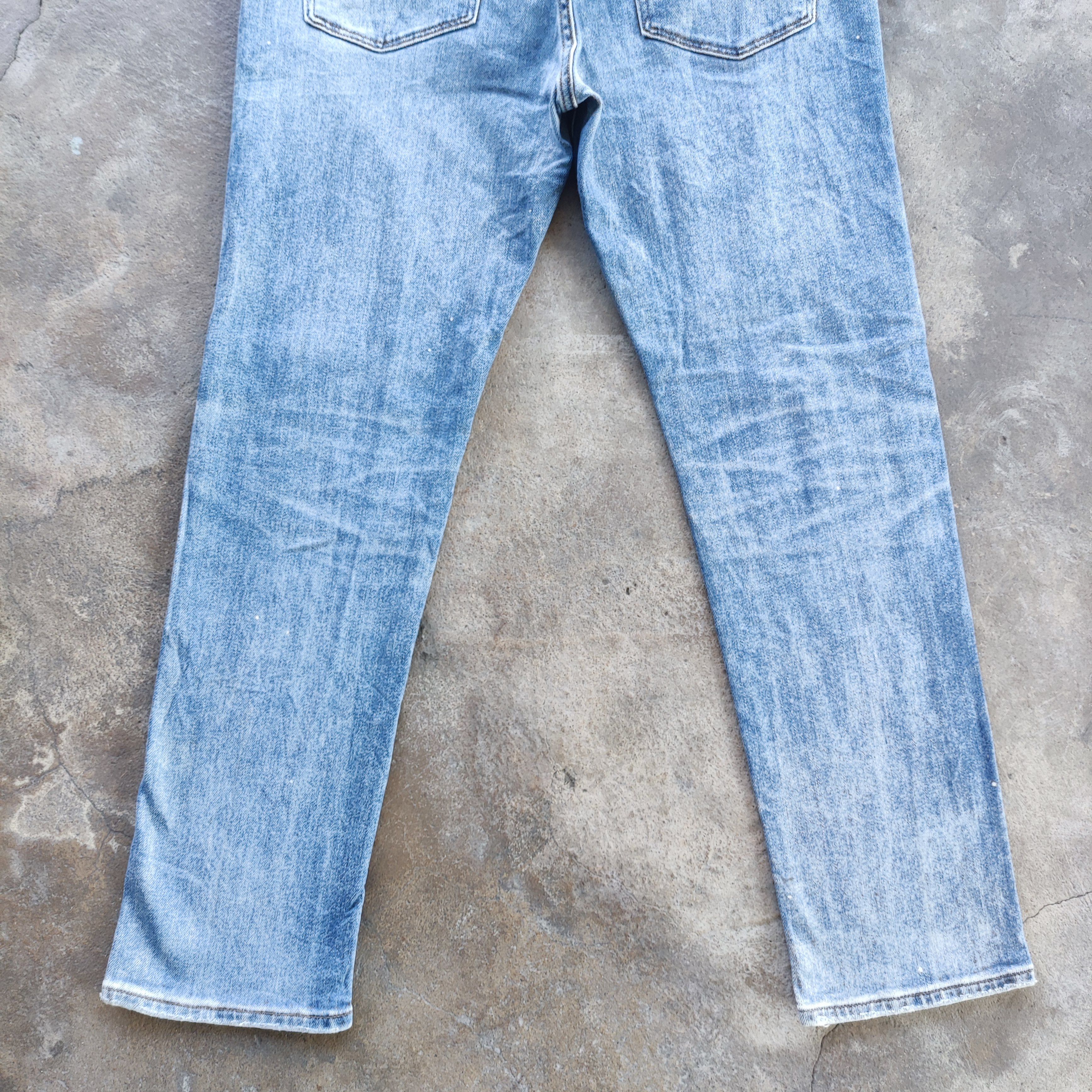 Japanese Brand Vintage Japanese Brand Slim Jeans Distressed Faded Pants Size US 38 / EU 54 - 11 Thumbnail