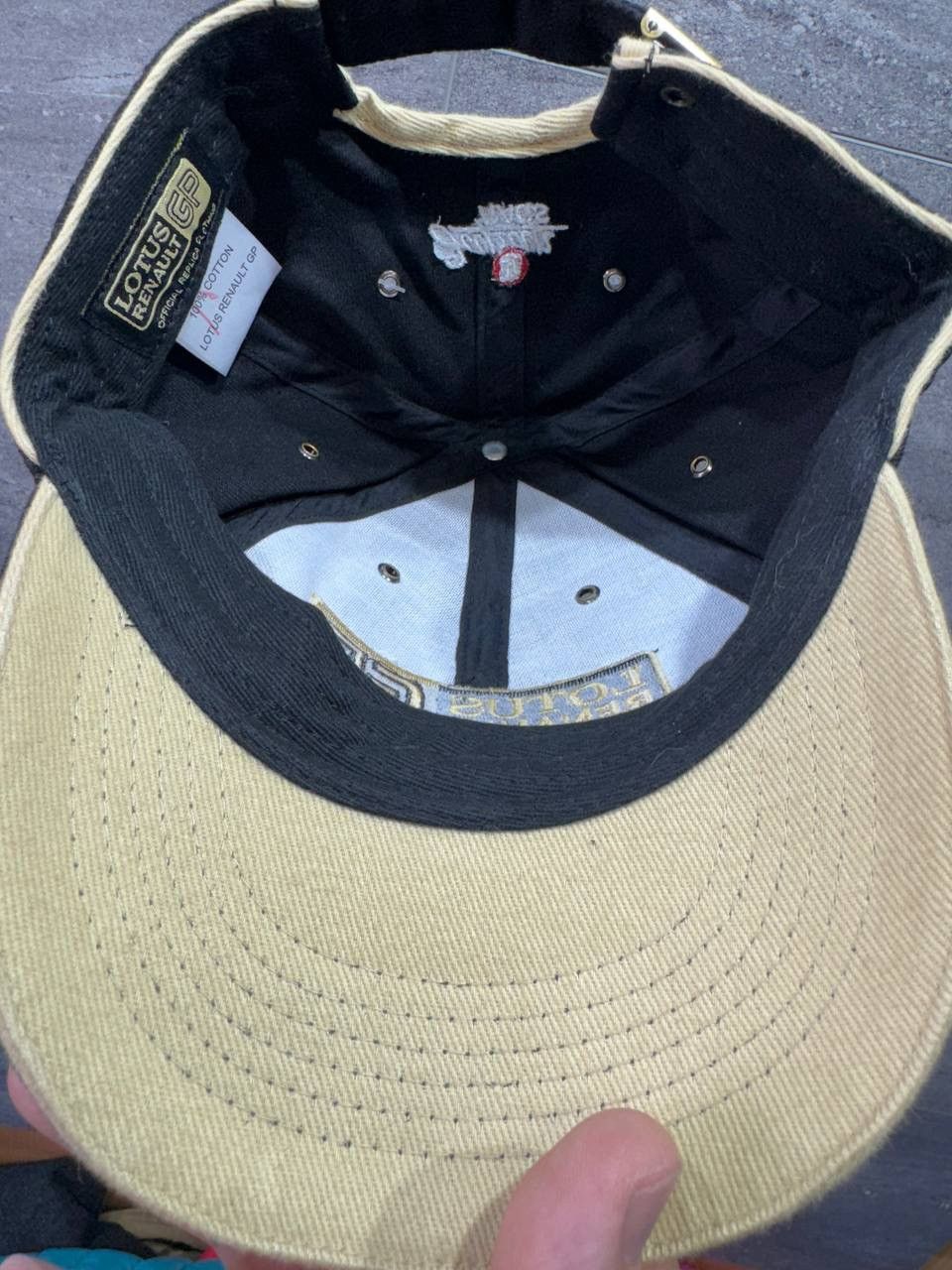 Formula 1 × Vintage Lotus Renault Gp Cap Hat Japan Rags Size ONE SIZE - 12 Thumbnail