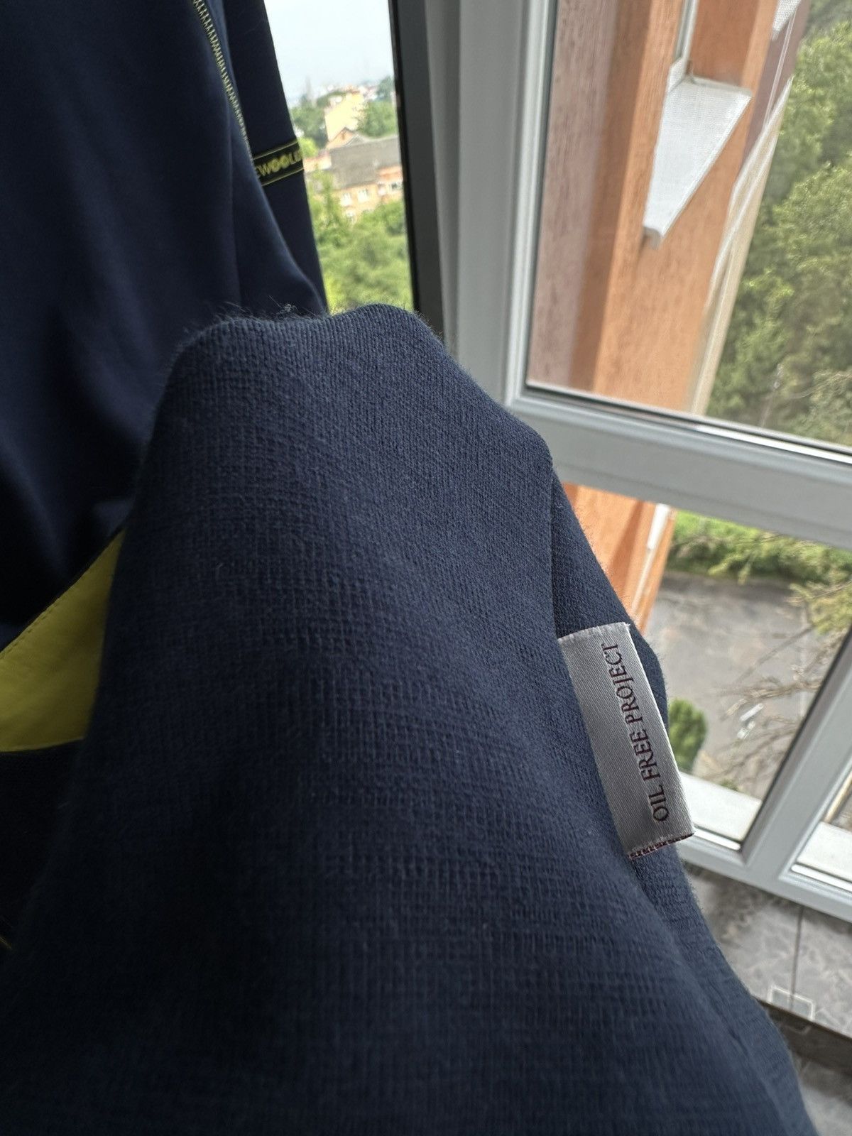 Outdoor Voices REDA Rewoolution Navy Blue Merino Wool Hoodie Size XL Size US XL / EU 56 / 4 - 6 Thumbnail