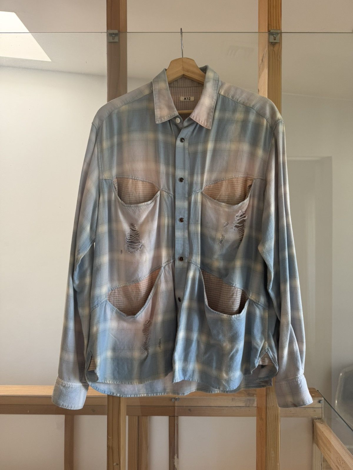 Comme des Garcons Khoki Western Plaid Shirt Jacket Size US M / EU 48-50 / 2 - 1 Thumbnail