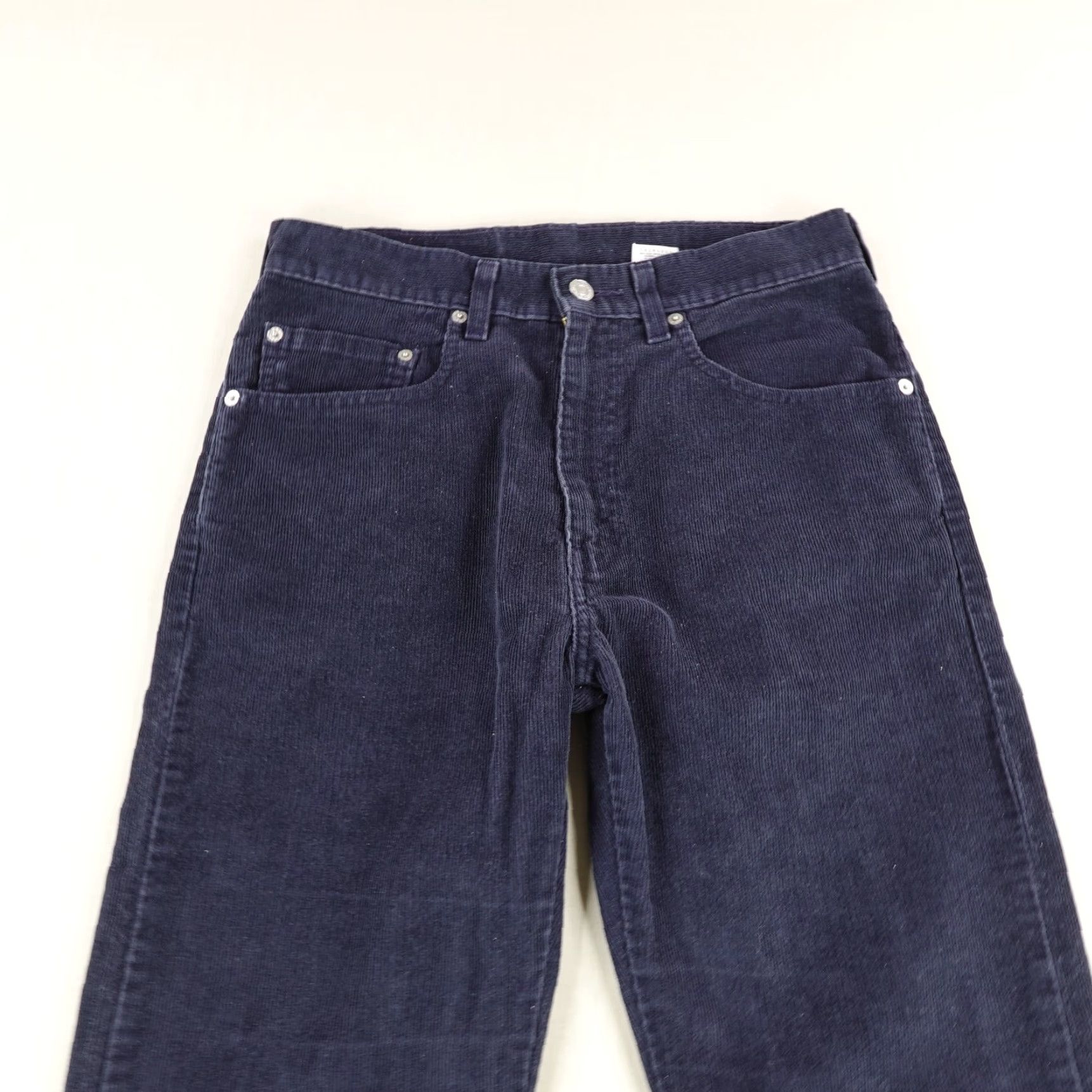 Levi's Vintage Levi's Pants Men 31x32 Blue 505 Corduroy Cords Relaxed Fit Straight Y2K Size US 30 / EU 46 - 2 Thumbnail