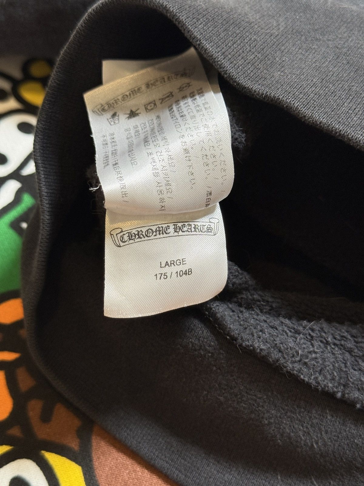 Chrome Hearts Chrome Hearts Black/Blue Online Exclusive Pullover Hoodie Size US L / EU 52-54 / 3 - 11 Thumbnail