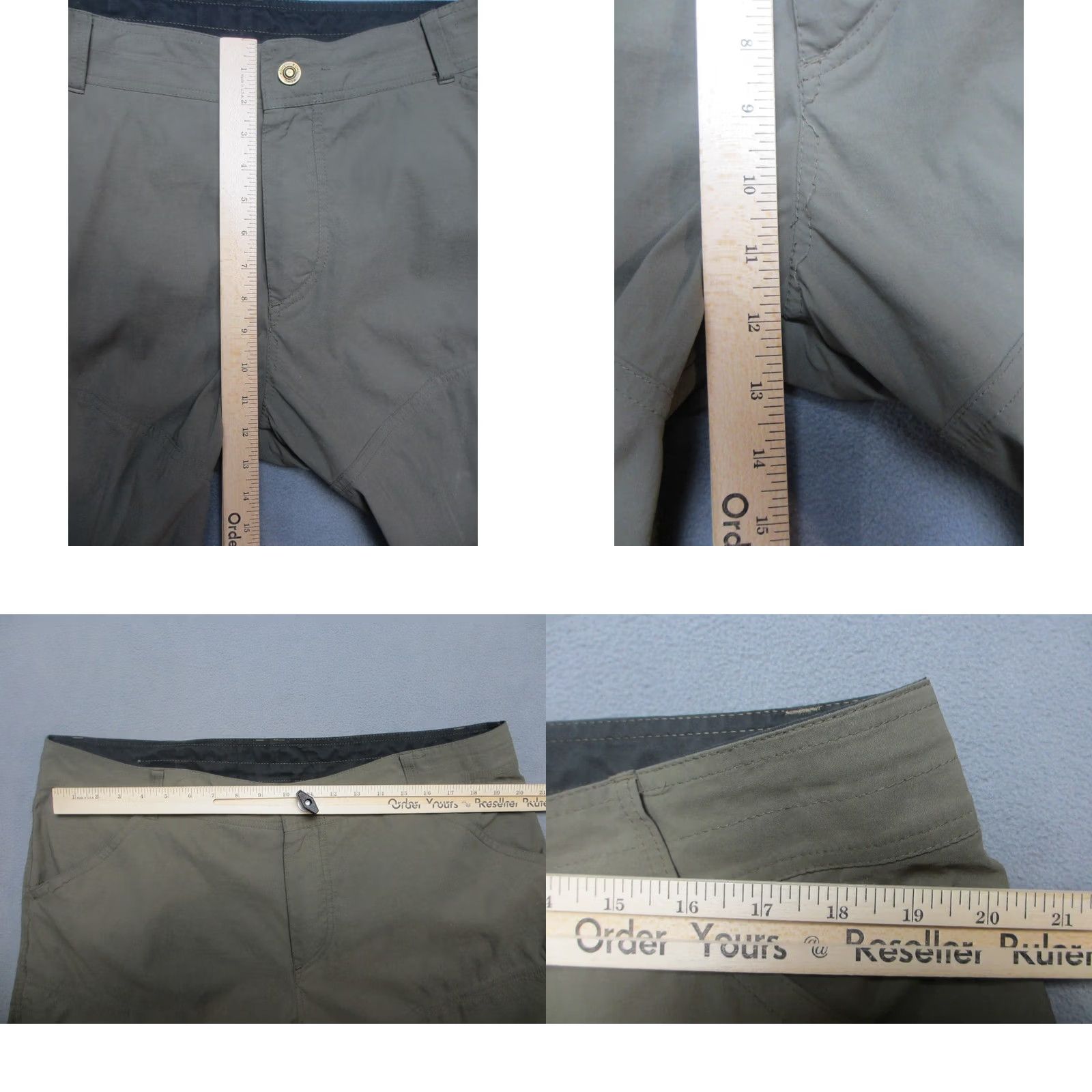 Olive Kuhl Shorts Mens 40 Olive Green Nylon Stretch Cargo Renegade Hiking Outdoor Comfort Travel Workwear Casual Size US 40 / EU 56 - 9 Thumbnail