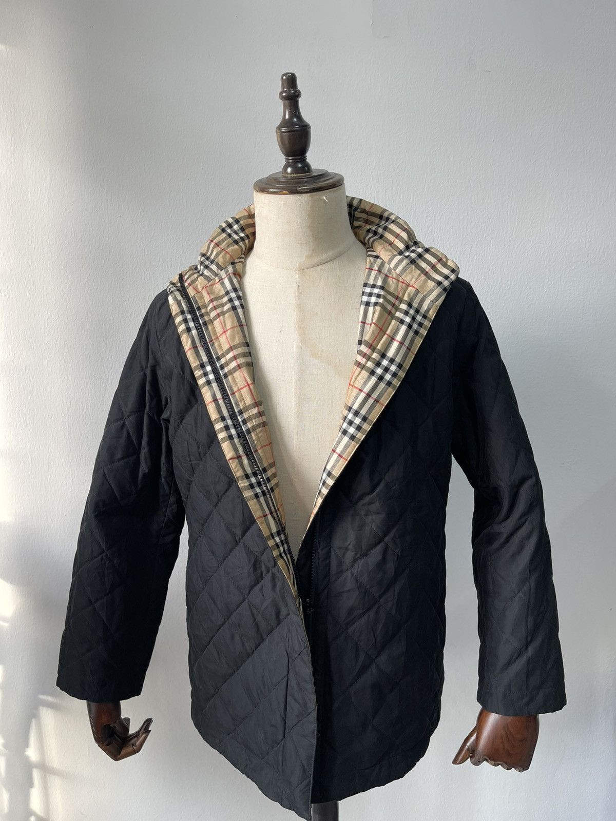 Burberry Burberry Nova Check Reversible Jacket c1 Size US L / EU 52-54 / 3 - 11 Thumbnail