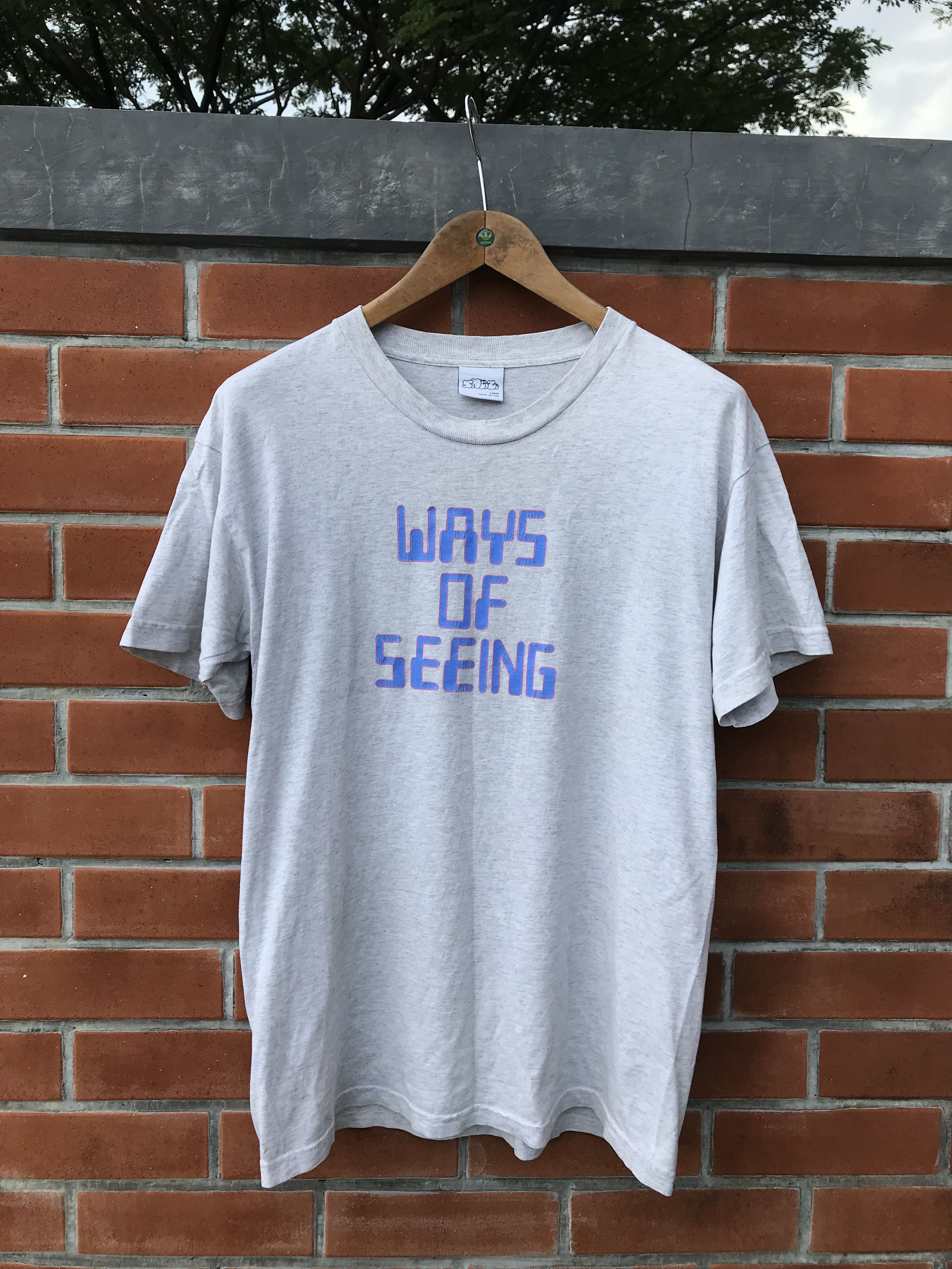 Sneeze Magazine Sneeze Magazine x Ways of seeing John Berger Grey Tshirt tee Size US L / EU 52-54 / 3 - 15 Thumbnail