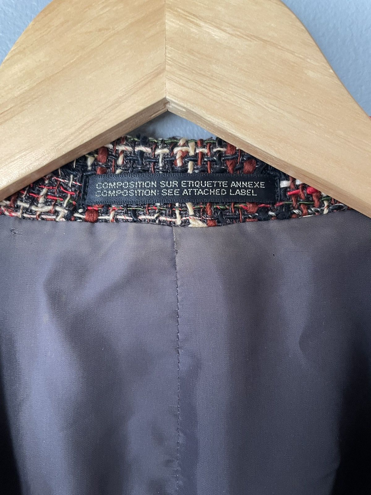 Yohji Yamamoto 80’s Pour Homme Silk-Linen Tweed Sport Coat Size US S / EU 44-46 / 1 - 6 Thumbnail