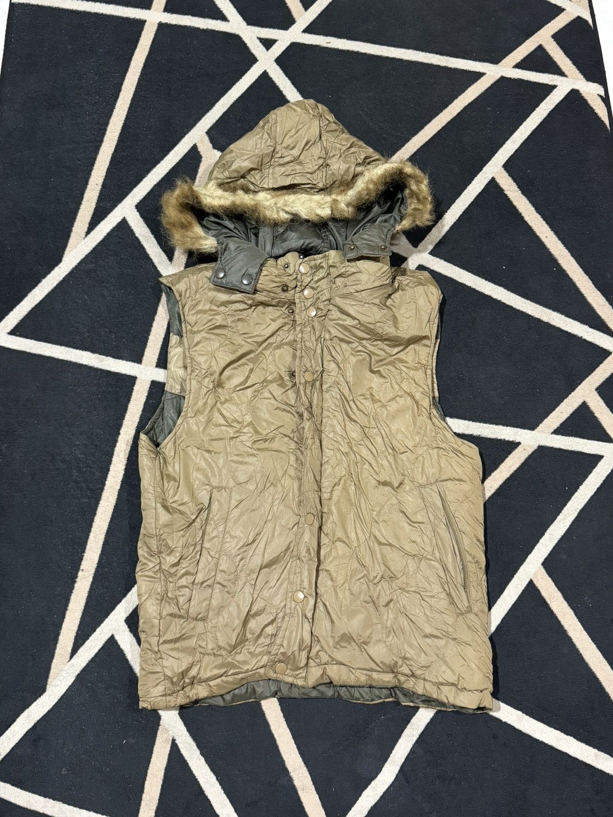 If Six Was Nine Faux Fur Puffer Vest Reversible Japanese Styled Size US M / EU 48-50 / 2 - 2 Thumbnail