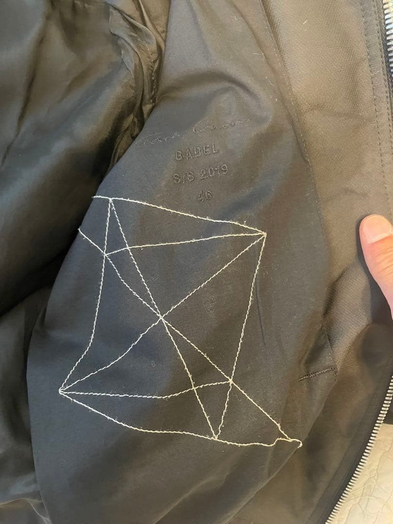 Rick Owens 19SS BABEL Flight bomber jacket Size US S / EU 44-46 / 1 - 6 Thumbnail