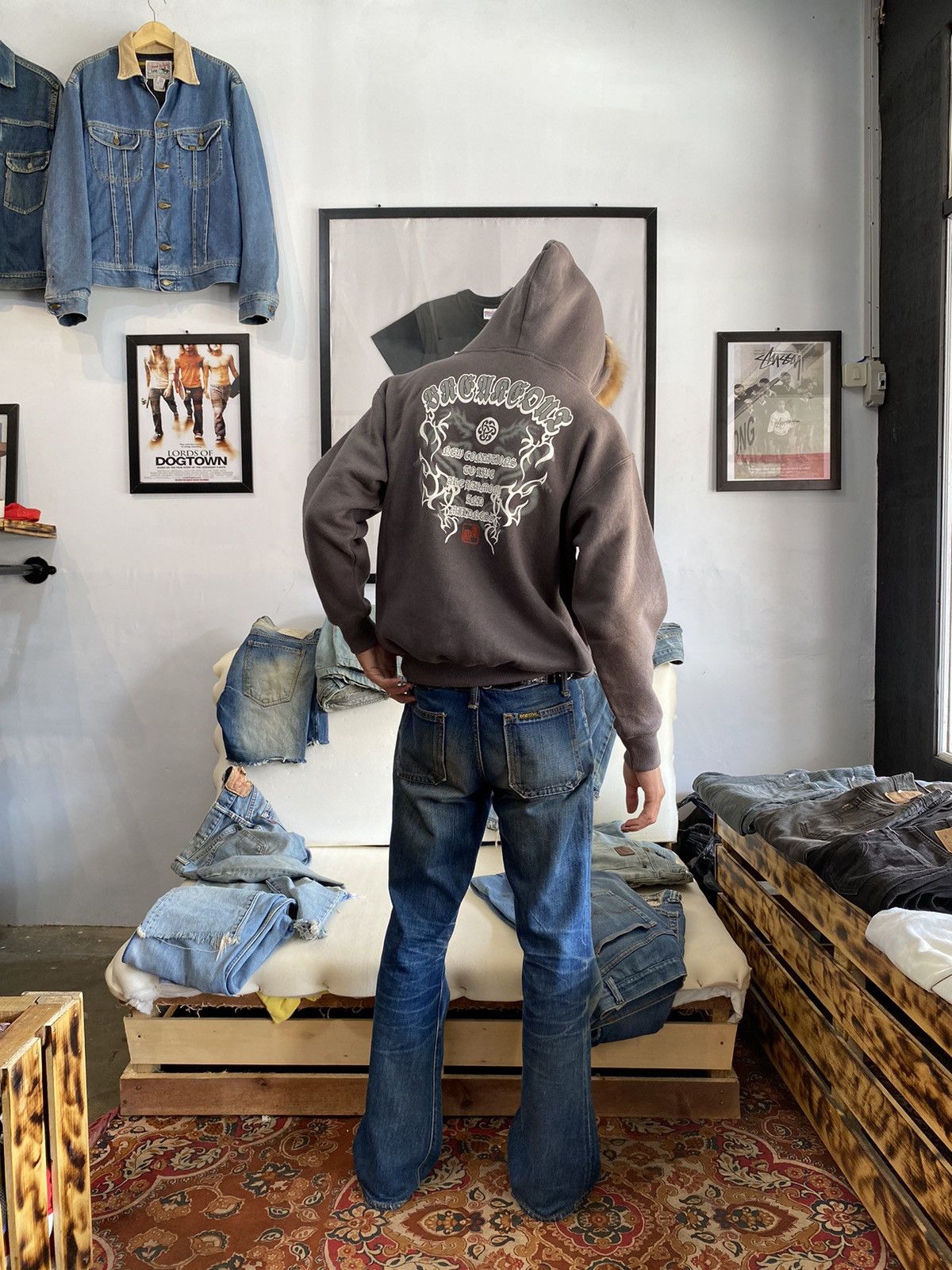 If Six Was Nine × Japanese Brand × Le Grande Bleu (L.G.B.) fur hoodie japanese brand desio poem Size US M / EU 48-50 / 2 - 17 Thumbnail