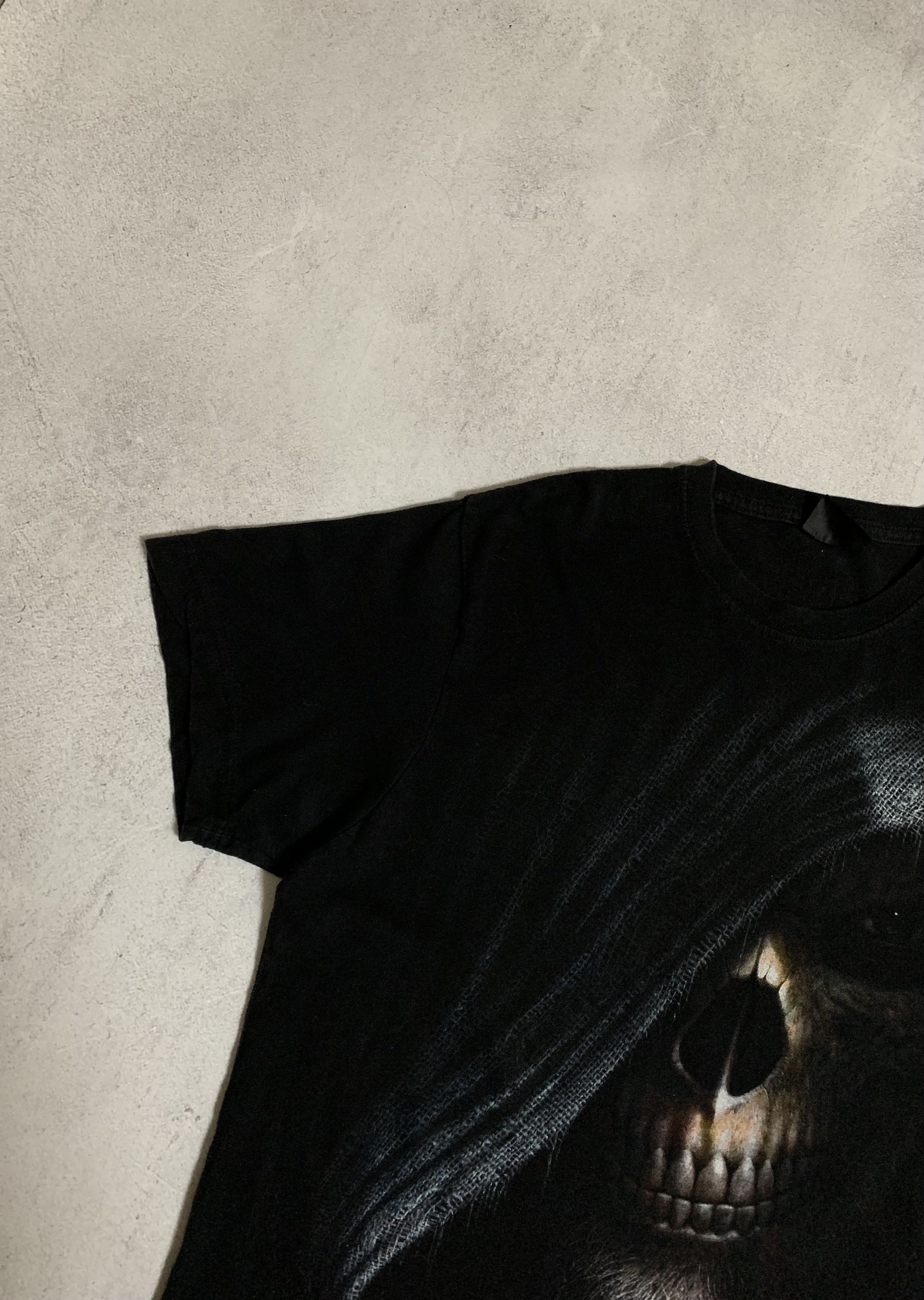 Japanese Brand × Vintage Vintage Spiral T Shirt Tee Skull Big Logo Y2K Crazy 90s Size US M / EU 48-50 / 2 - 3 Thumbnail