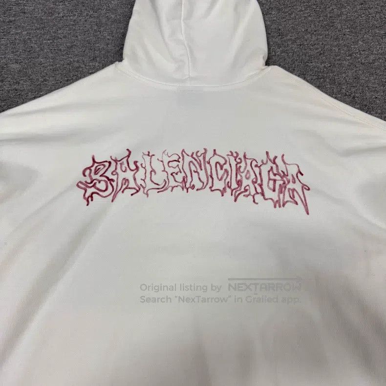 Balenciaga Balenciaga Dragon Year Limited Flame Logo Hoodie Size US S / EU 44-46 / 1 - 7 Thumbnail