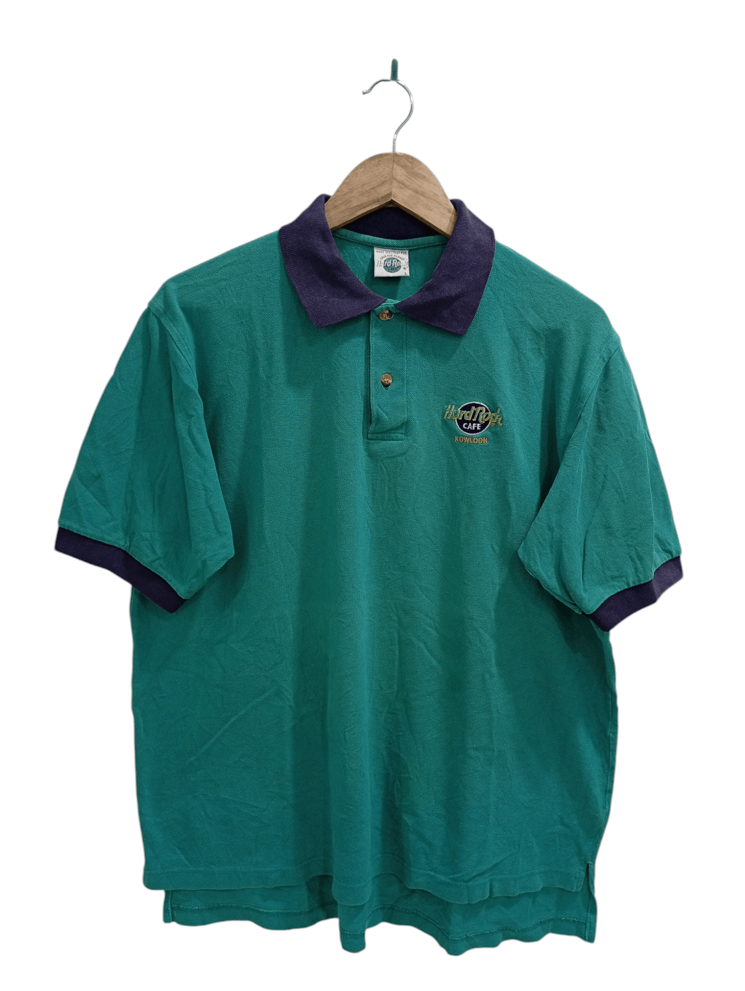 Hard Rock Cafe 🔥🔥Hard Rock Cafe Kawloon Polo T-Shirt Size US L / EU 52-54 / 3 - 1 Thumbnail