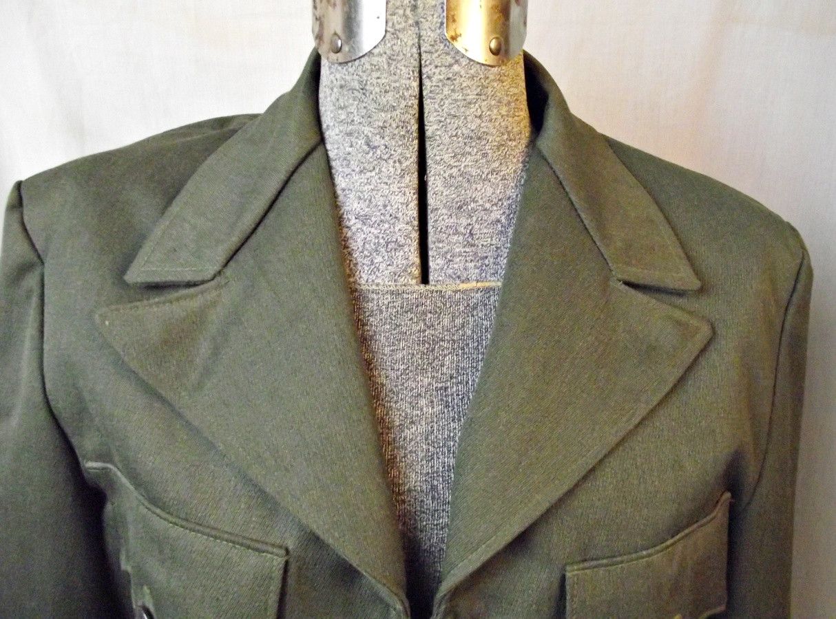 Vintage Whipcord National Park Service Ranger Uniform Jacket 1940s Size US M / EU 48-50 / 2 - 4 Thumbnail