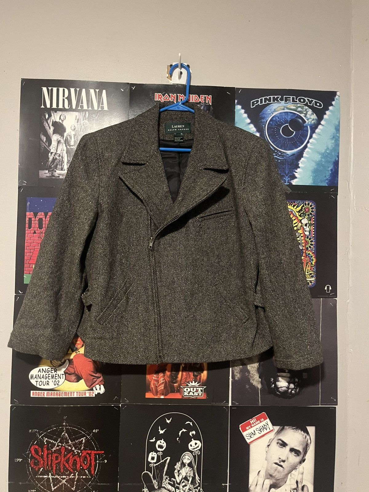 Polo Ralph Lauren Vintage 2000’s Lauren Ralph Lauren Wool Side Zip Jacket Wome Size M / US 6-8 / IT 42-44 - 1 Thumbnail