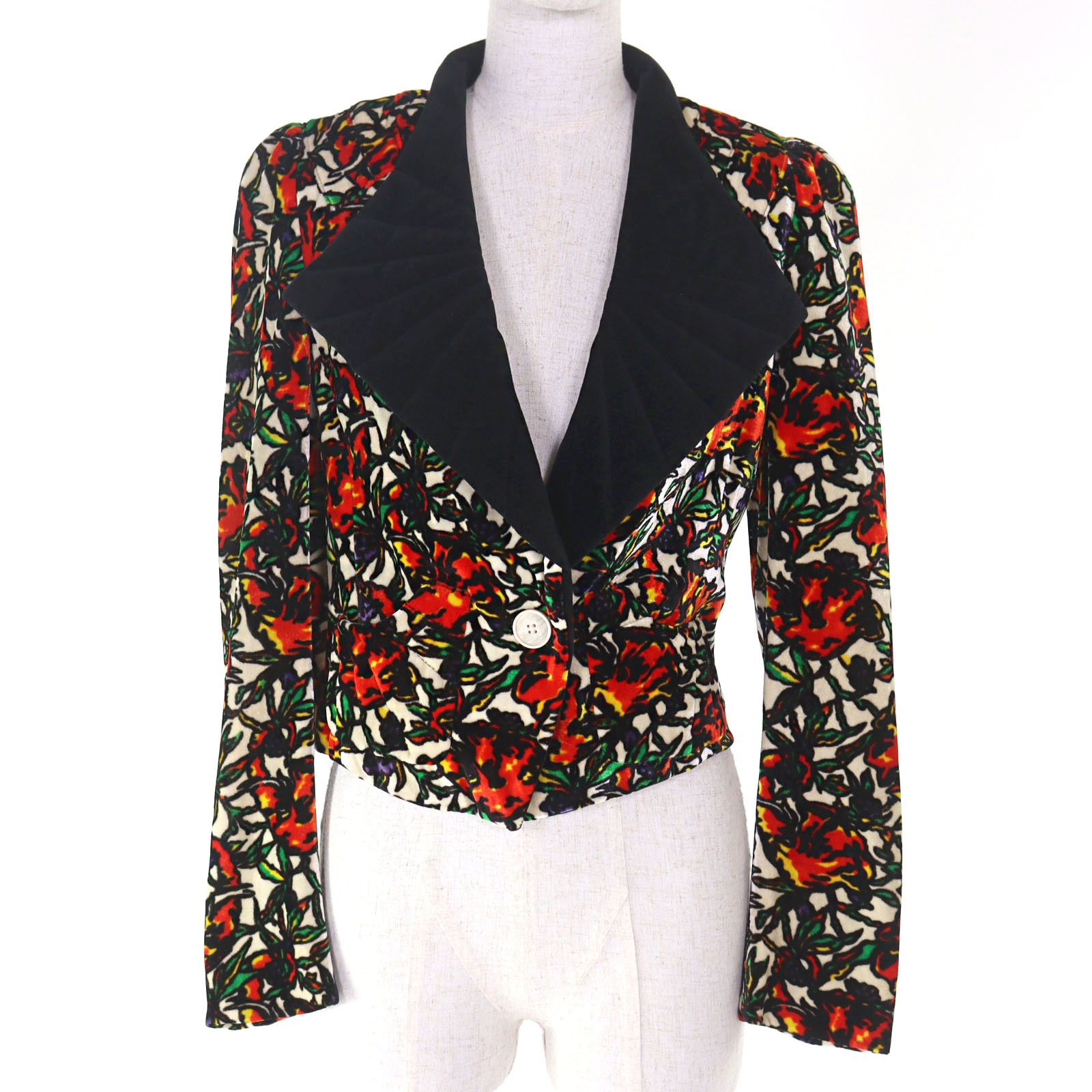 Dries Van Noten Dries Van Noten Dries Van Noten Silk Blend Jacket Textile Outerwear DUTY FREE for USA Size ONE SIZE - 1 Thumbnail