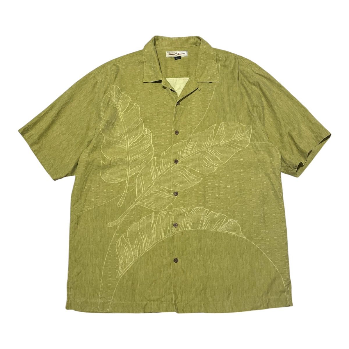 Tommy Bahama Tommy Bahama Vintage Silk Shirt Size US L / EU 52-54 / 3 - 1 Thumbnail