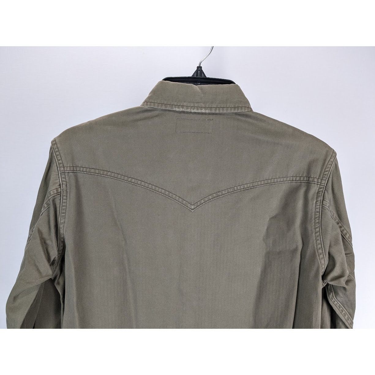 Saint Laurent Paris o1rshd1 Shirt in Green Size US M / EU 48-50 / 2 - 12 Thumbnail