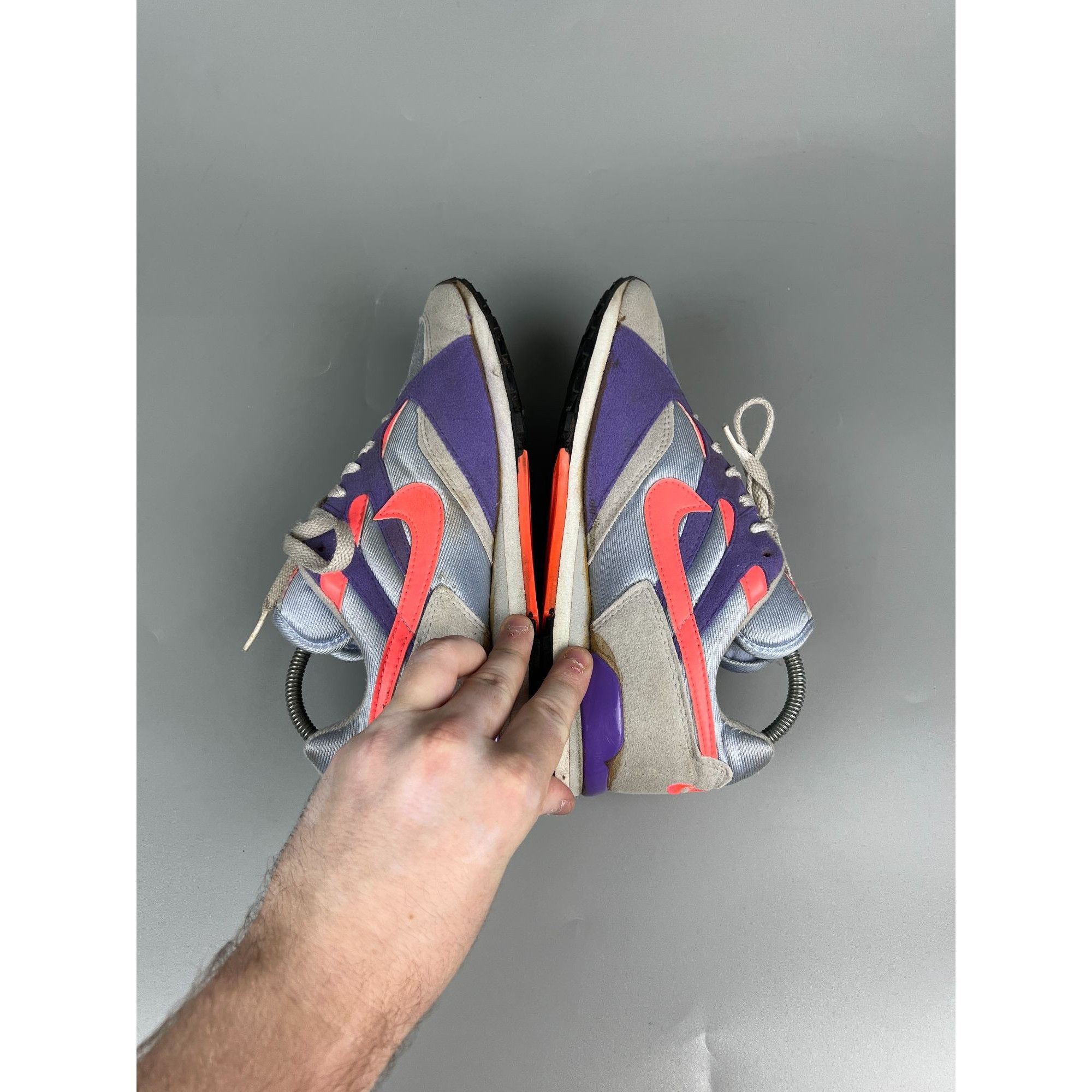 Nike 1991 Vintage Nike Waffle Racer Faux Suede Sneakers (Y0865) Size US 8.5 / IT 38.5 - 6 Thumbnail