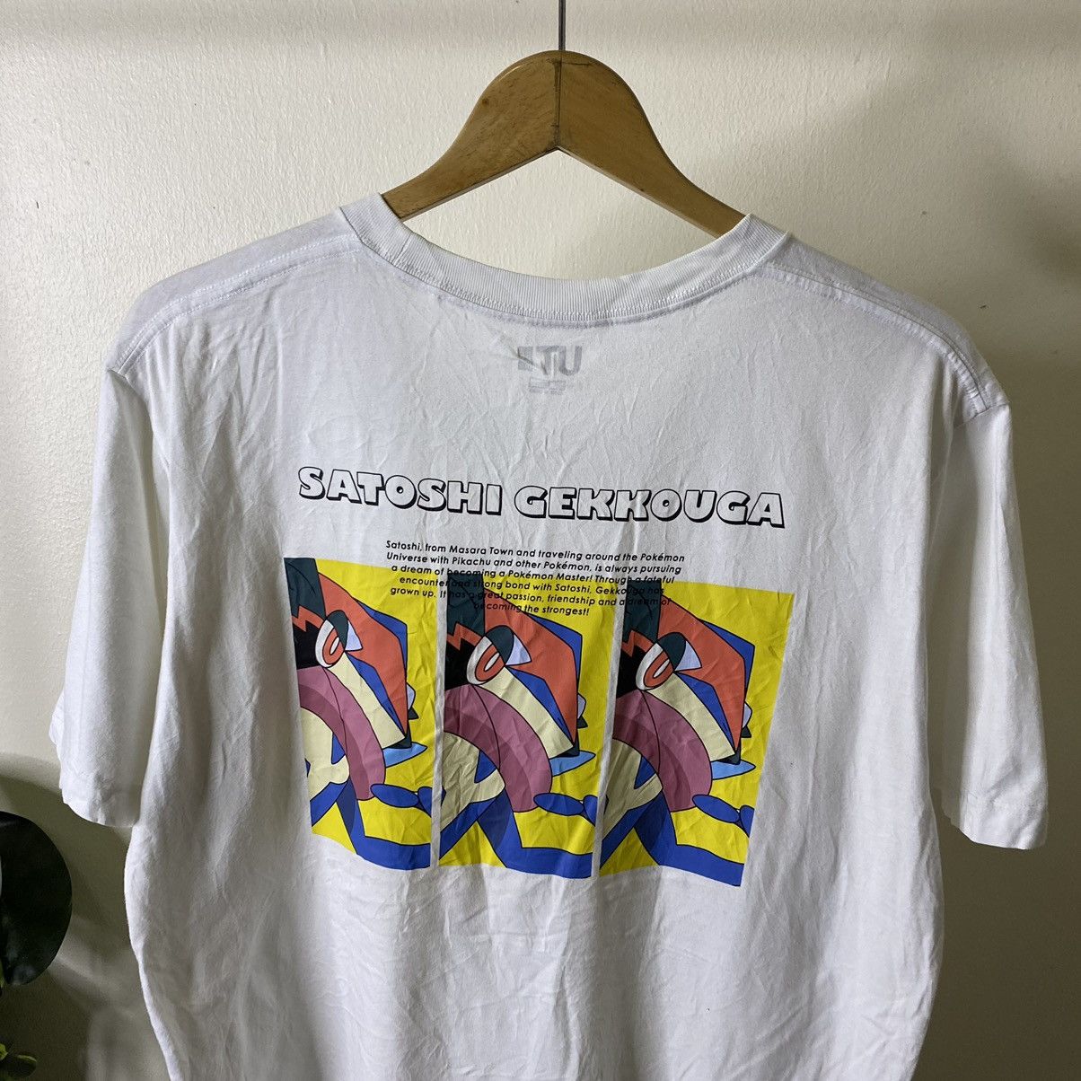 Pokemon × Uniqlo Nintendo Pokemon Satoshi Gekkouga x Uniqlo Collaboration Tee Size US L / EU 52-54 / 3 - 2 Thumbnail