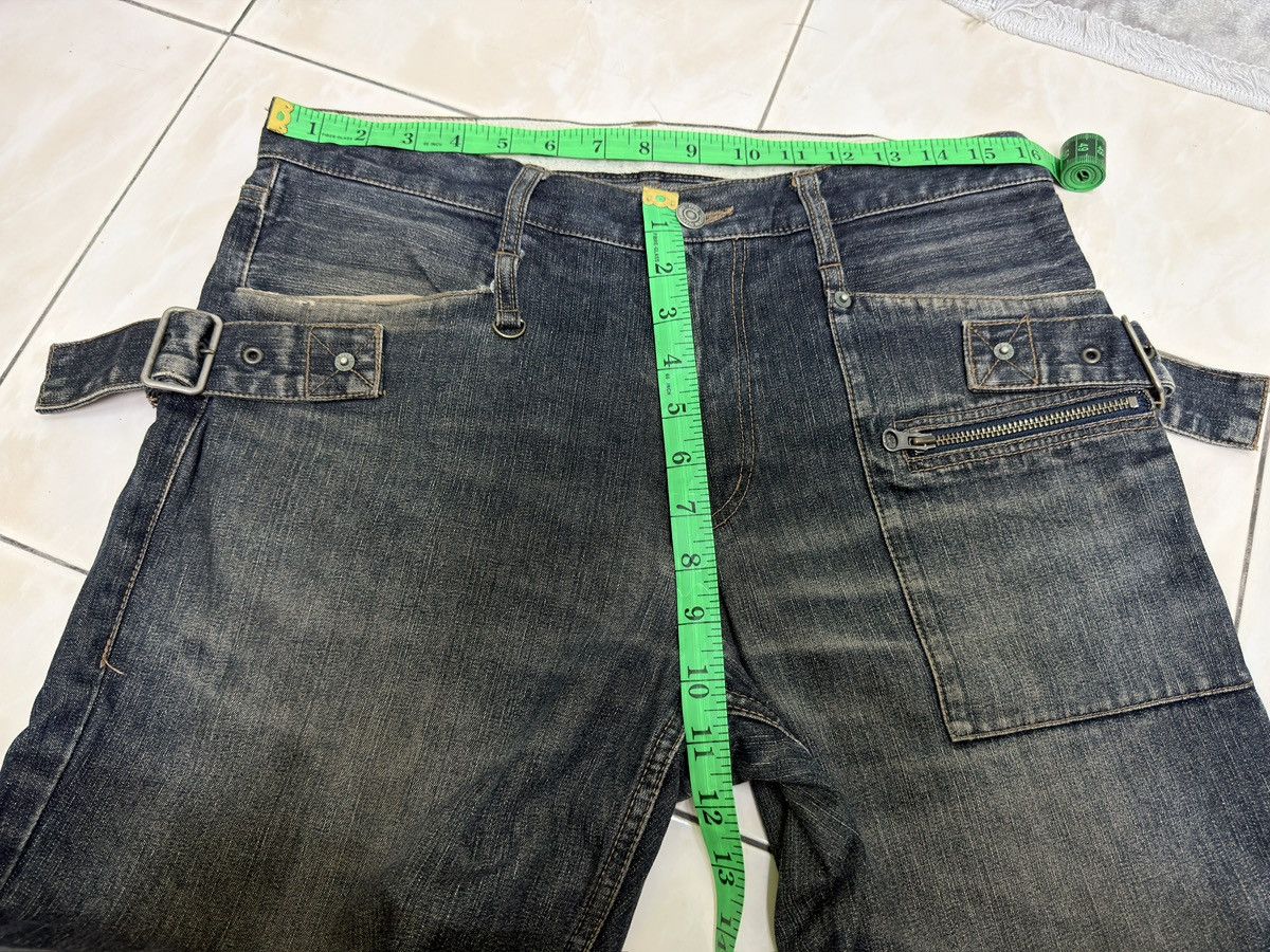 Japanese Brand × Vintage Vintage PPFM Bondage Short Denim Pants Size US 31 - 14 Thumbnail
