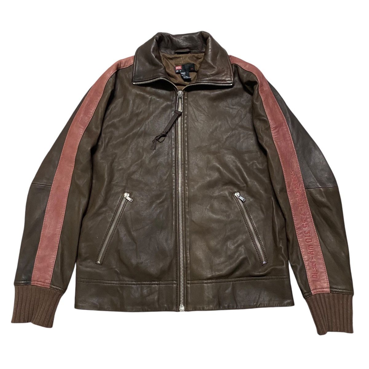 Diesel Vintage Diesel Leather Jacket 'Trabajadores Size US M / EU 48-50 / 2 - 13 Thumbnail