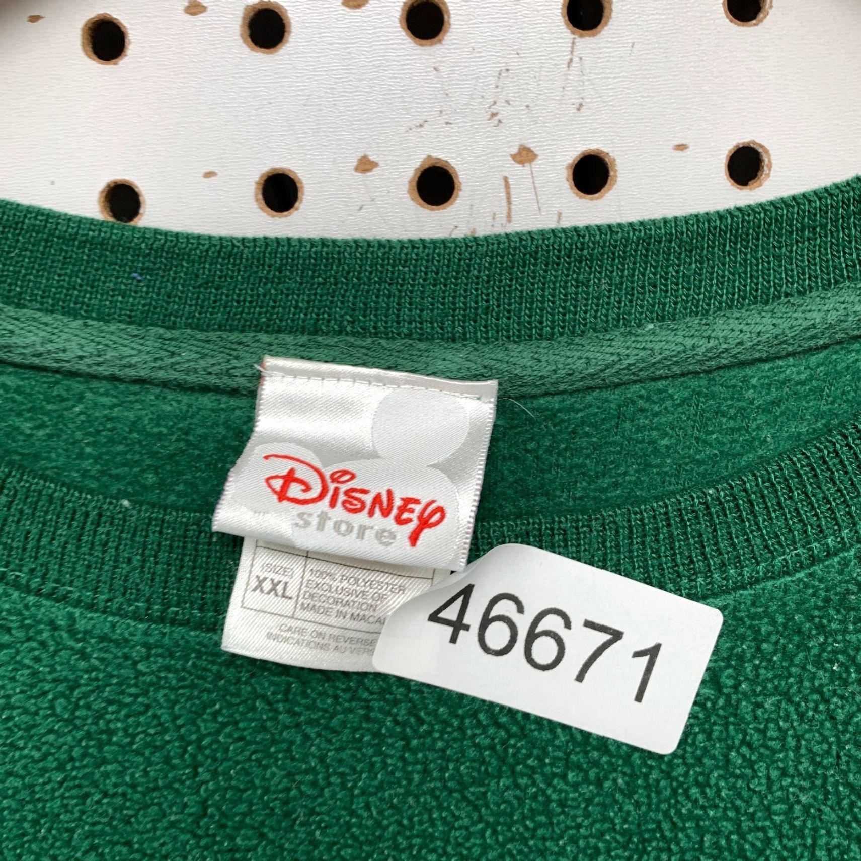 Disney VINTAGE Disney Grumpy Sweatshirt Mens 2XL Green Real Bad Attitude Fleece Size US XXL / EU 58 / 5 - 2 Thumbnail