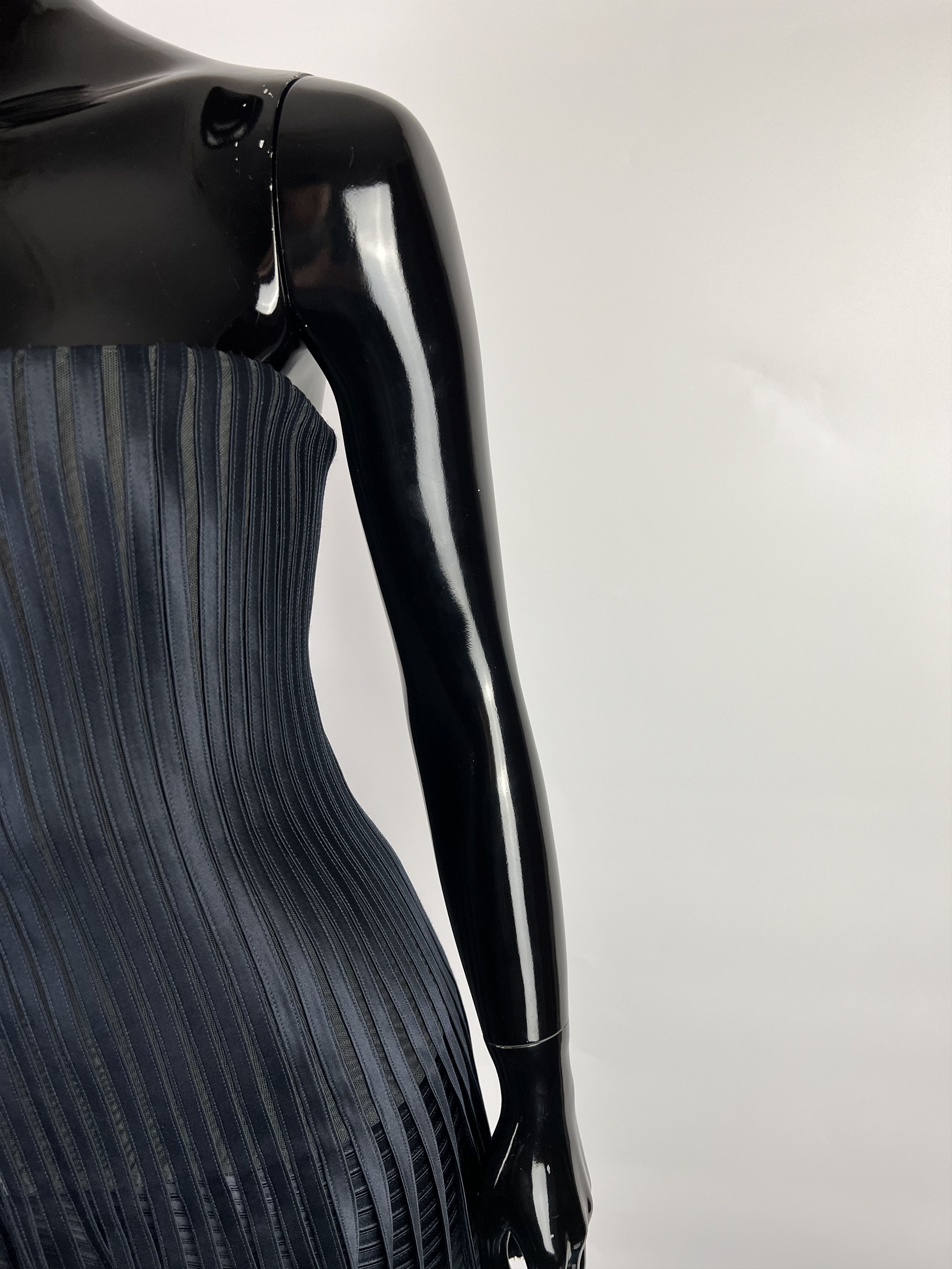 Bcbgmaxazria BCBG Max Azria Sleeveless Short Fringes Ribbon Corset Dress Size XS / US 0-2 / IT 36-38 - 7 Thumbnail