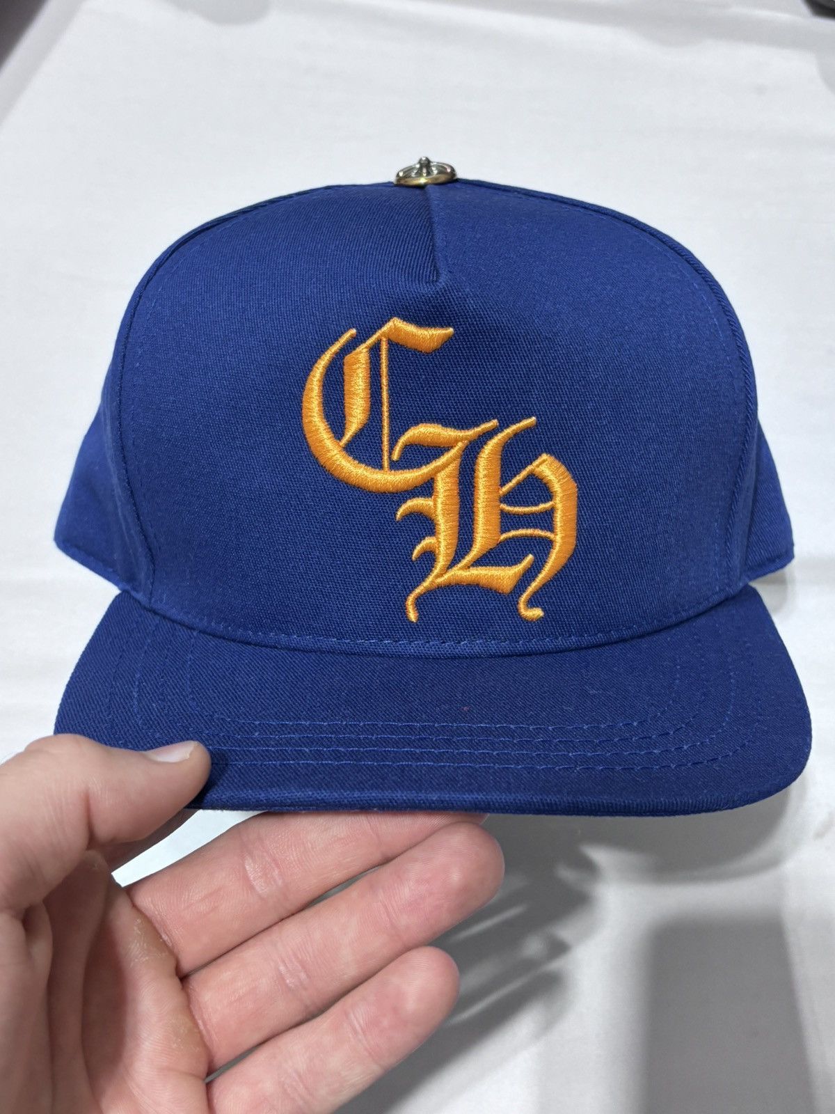 Chrome Hearts Chrome Hearts CH Baseball Blue Hat Size ONE SIZE - 1 Thumbnail