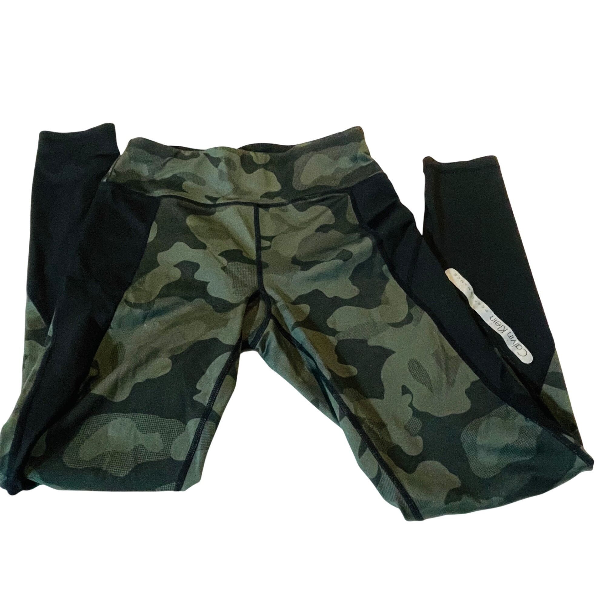 Calvin Klein Calvin Klein Performance Wick womens Camo Compression Leggin Size 28" / US 6 / IT 42 - 2 Thumbnail