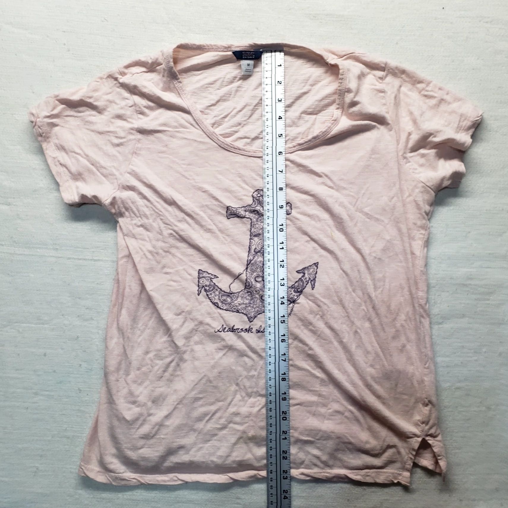 Pinko VINTAGE Seabrooke Island Pink Vacation Beach Shirt Short Sleeve Adult Women's M Medium Size M / US 6-8 / IT 42-44 - 5 Thumbnail
