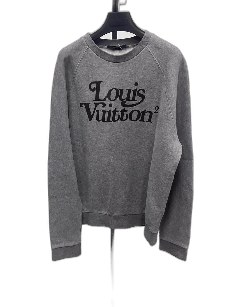 Louis Vuitton Louis Vuitton Nigo Letter Sweatshirt Size M-yf Size US M / EU 48-50 / 2 - 1 Thumbnail