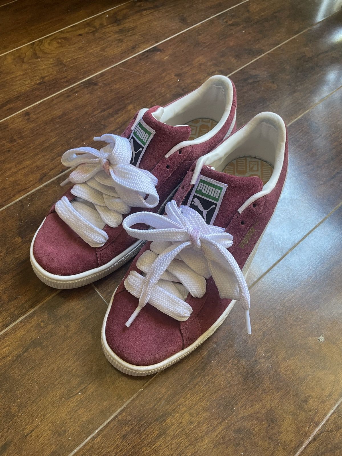 Puma Puma suede maroon royal size 9 burgundy Size US 9 / EU 42 - 2 Thumbnail