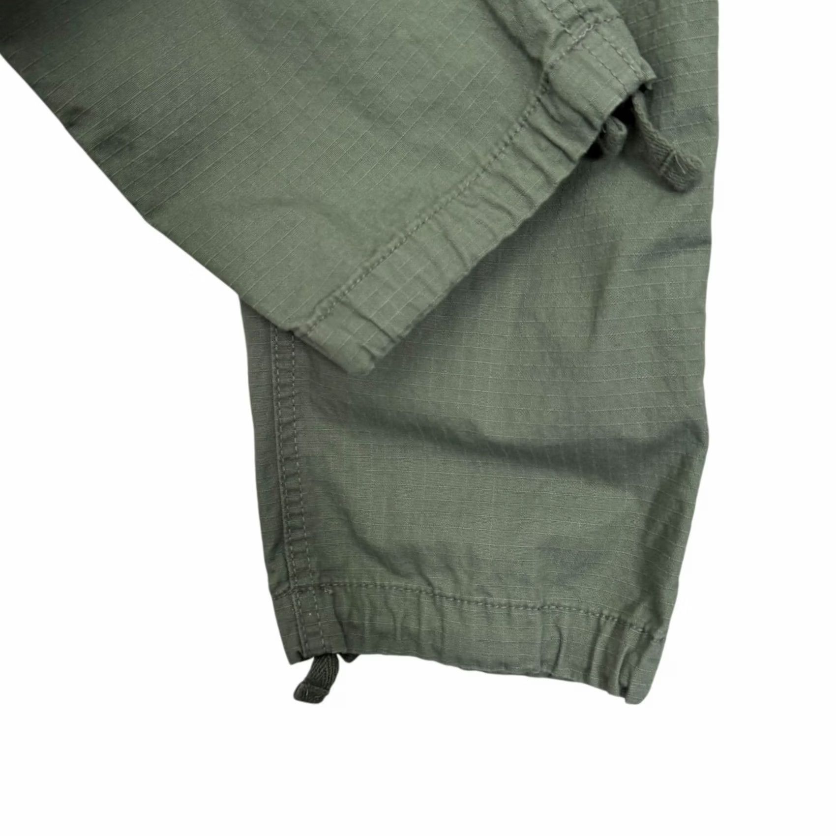 Aeropostale Aeropostale Pants Cargo Rip-Stop Green 32x30 Mens Relaxed Fit 100% Cotton Cargo Pocket Tapered Inseam 30” Size US 32 / EU 48 - 7 Thumbnail