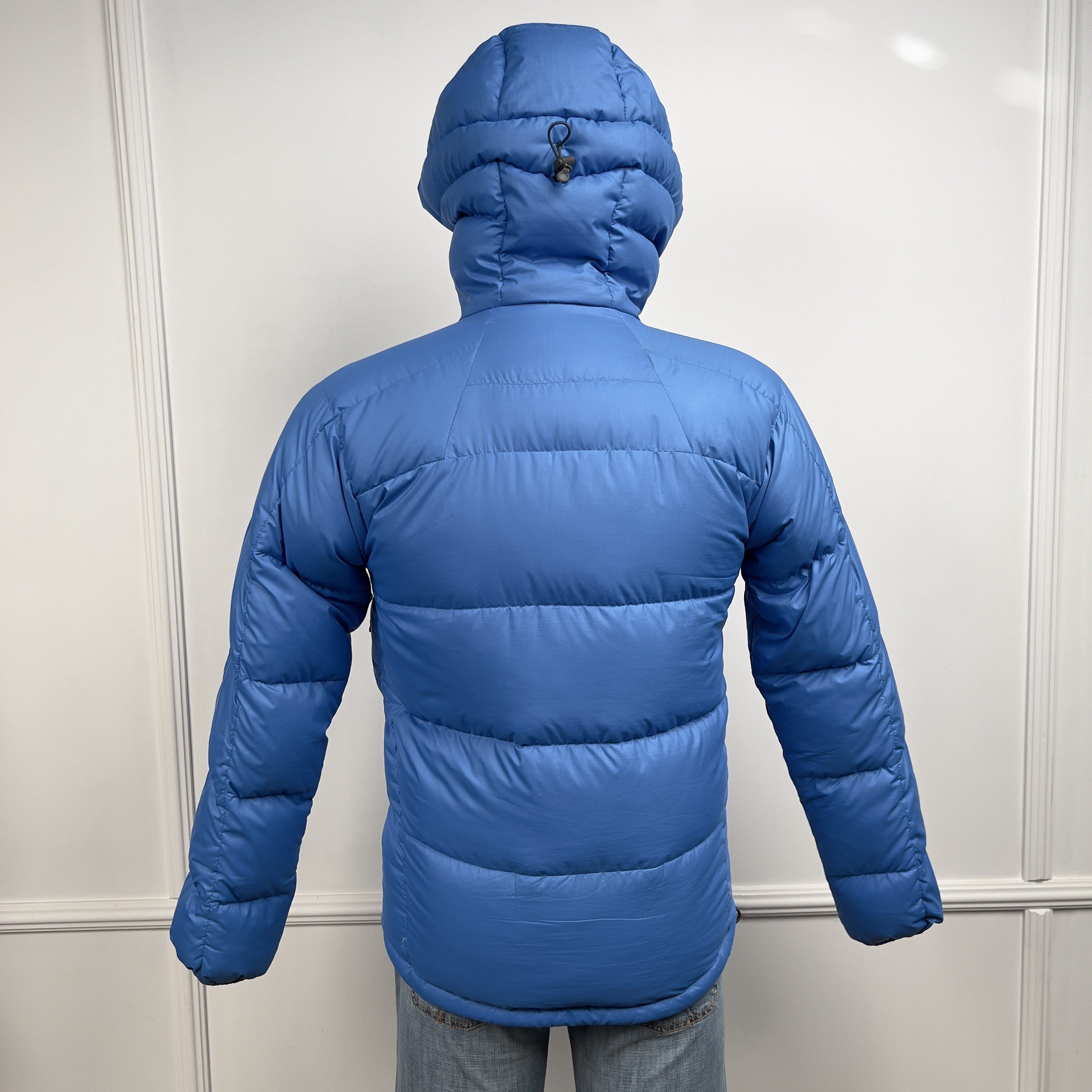 Patagonia Fitz Roy Down Hoody Parka Jacket Blue Men`s Size US XS / EU 42 / 0 - 5 Thumbnail