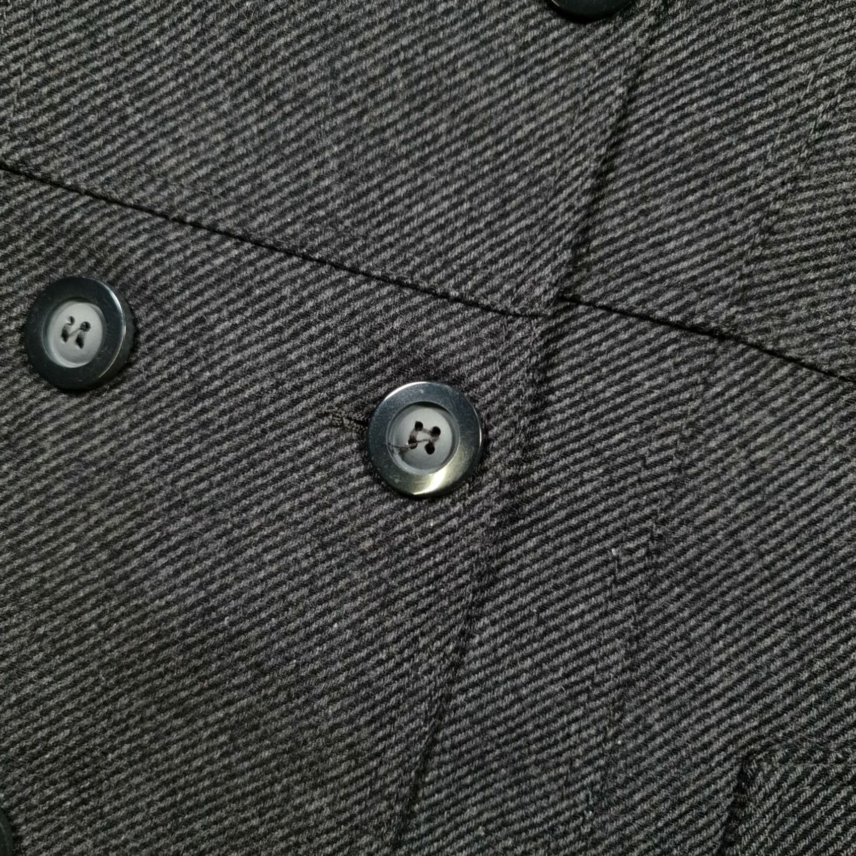 Vintage Lee Cooper Womens Wool Blend Tweed Jacket Grey UK 8 Coat Size M / US 6-8 / IT 42-44 - 3 Thumbnail