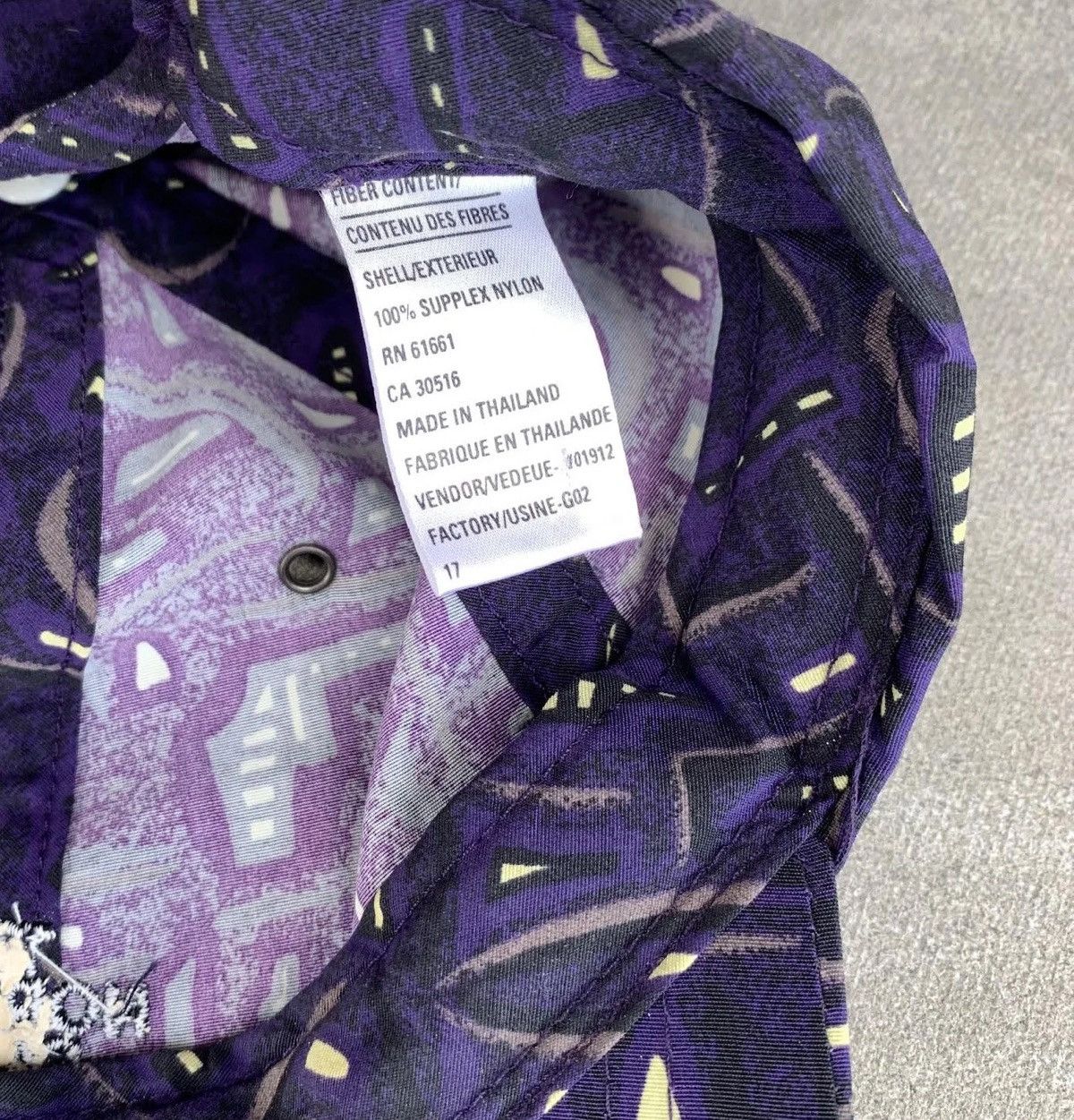 The North Face Vintage The North Face Aztec Supplex Nylon Hat Size ONE SIZE - 3 Thumbnail