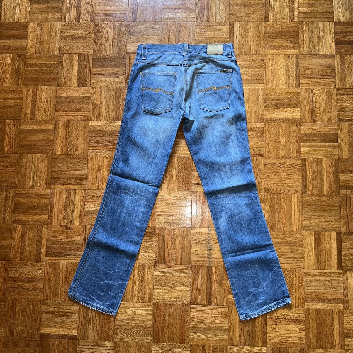 Nudie Jeans Nudie Jeans Light Blue Faded Jeans sz 34x36 Size US 34 / EU 50 - 2 Thumbnail